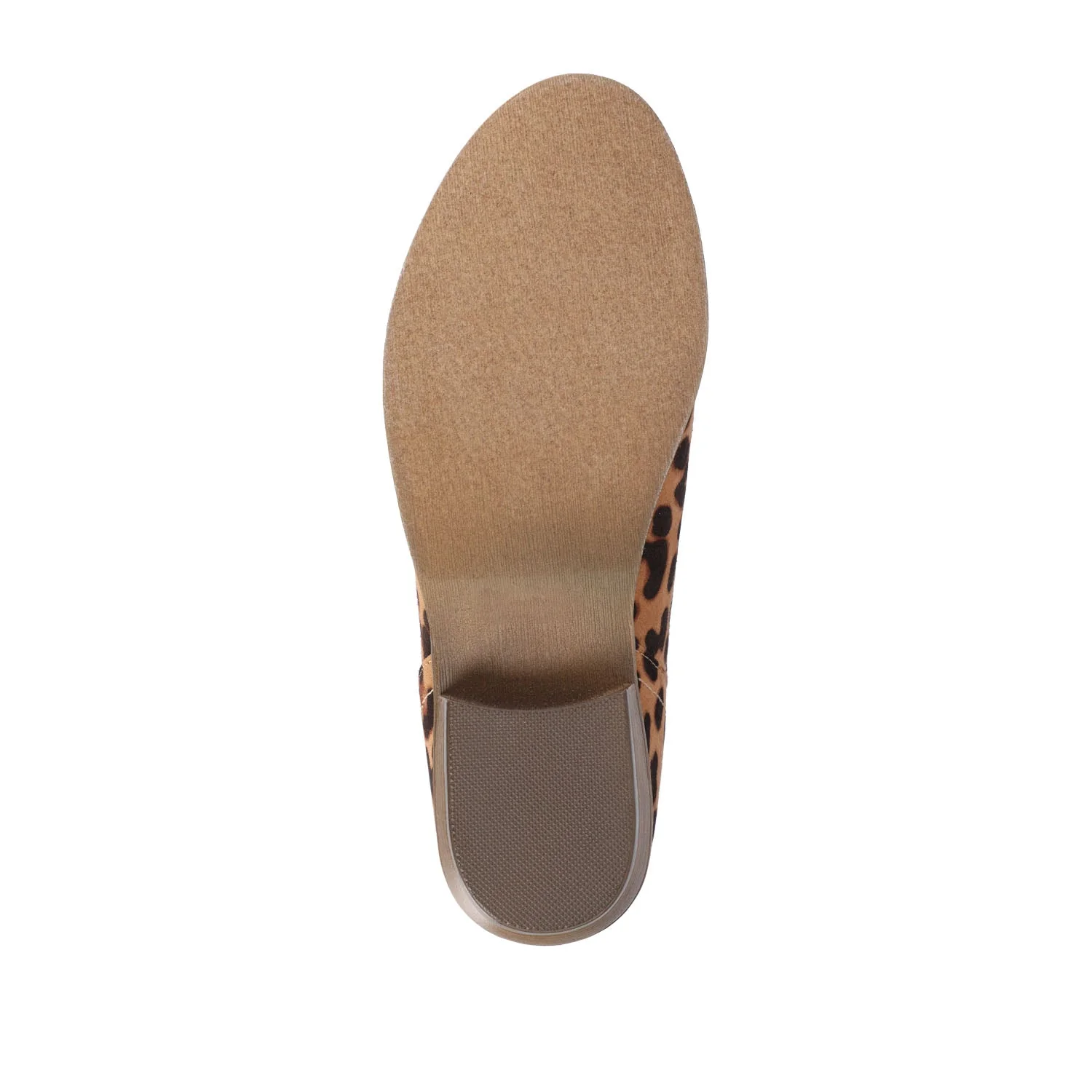 RIMI BLOCK HEELED BOOTIES IN FAUX SUEDE - Leopard - Image 8