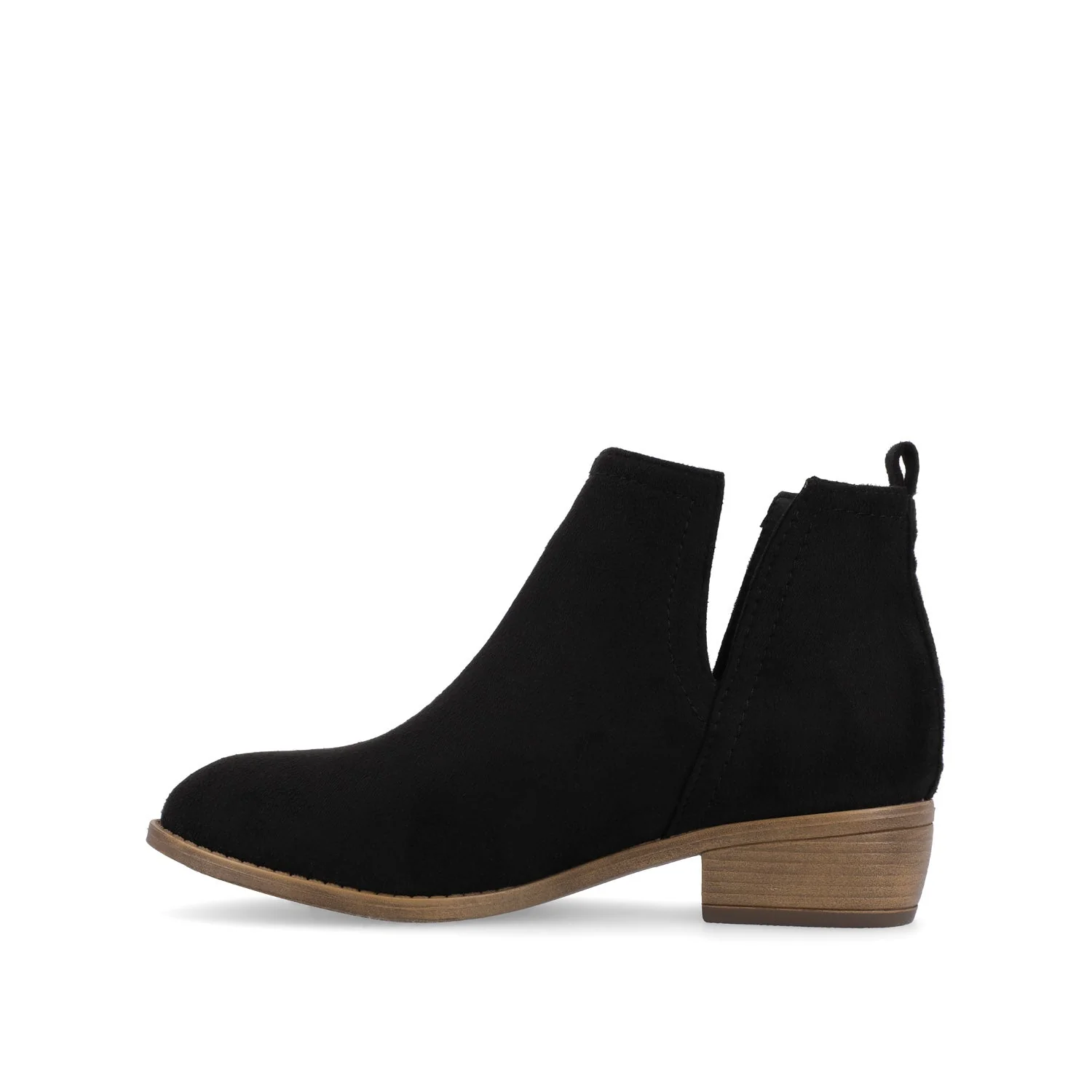 RIMI BLOCK HEELED BOOTIES IN WIDE - Black - Image 3
