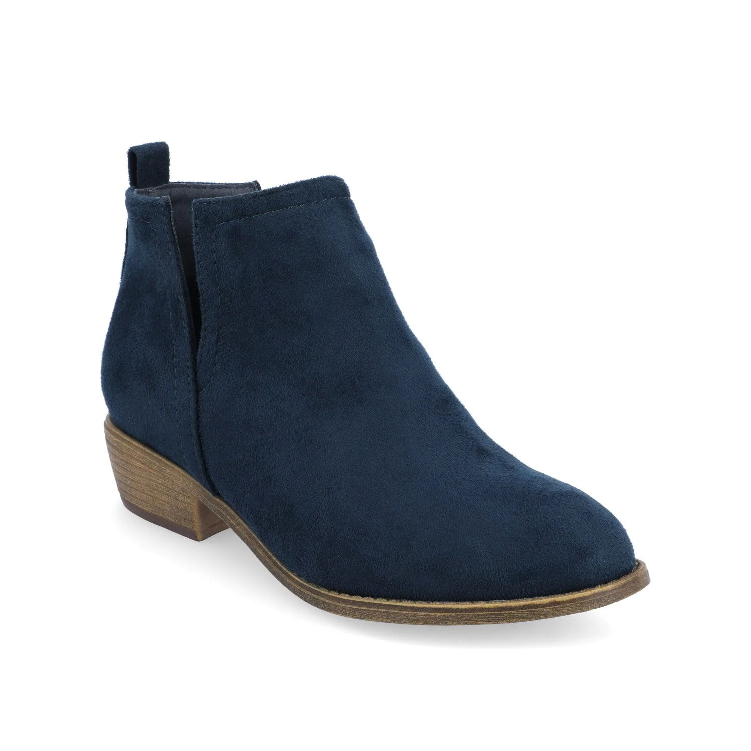 RIMI BLOCK HEELED BOOTIES IN WIDE - Blue - Image 3