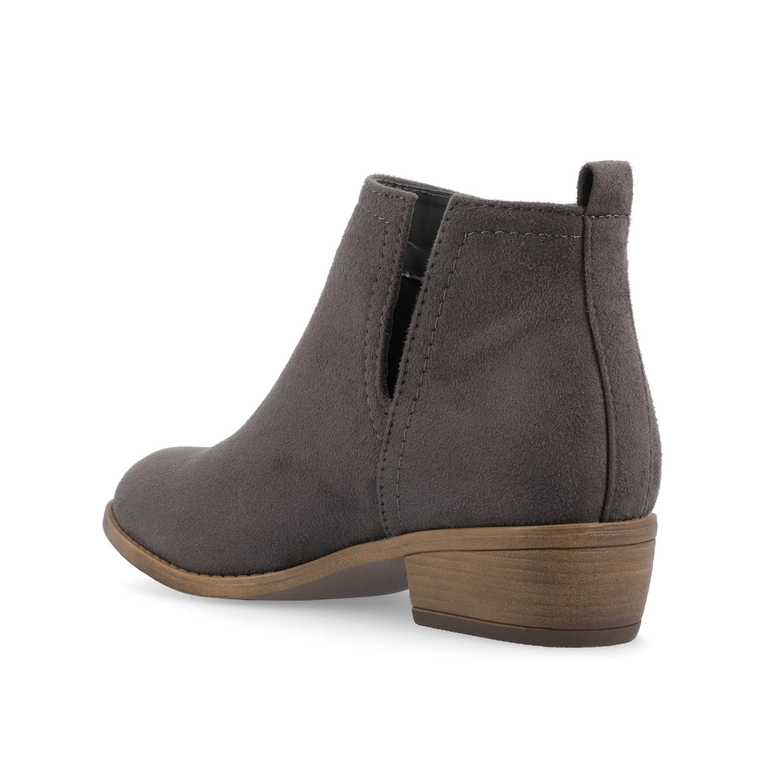 RIMI BLOCK HEELED BOOTIES IN WIDE - Grey - Image 4