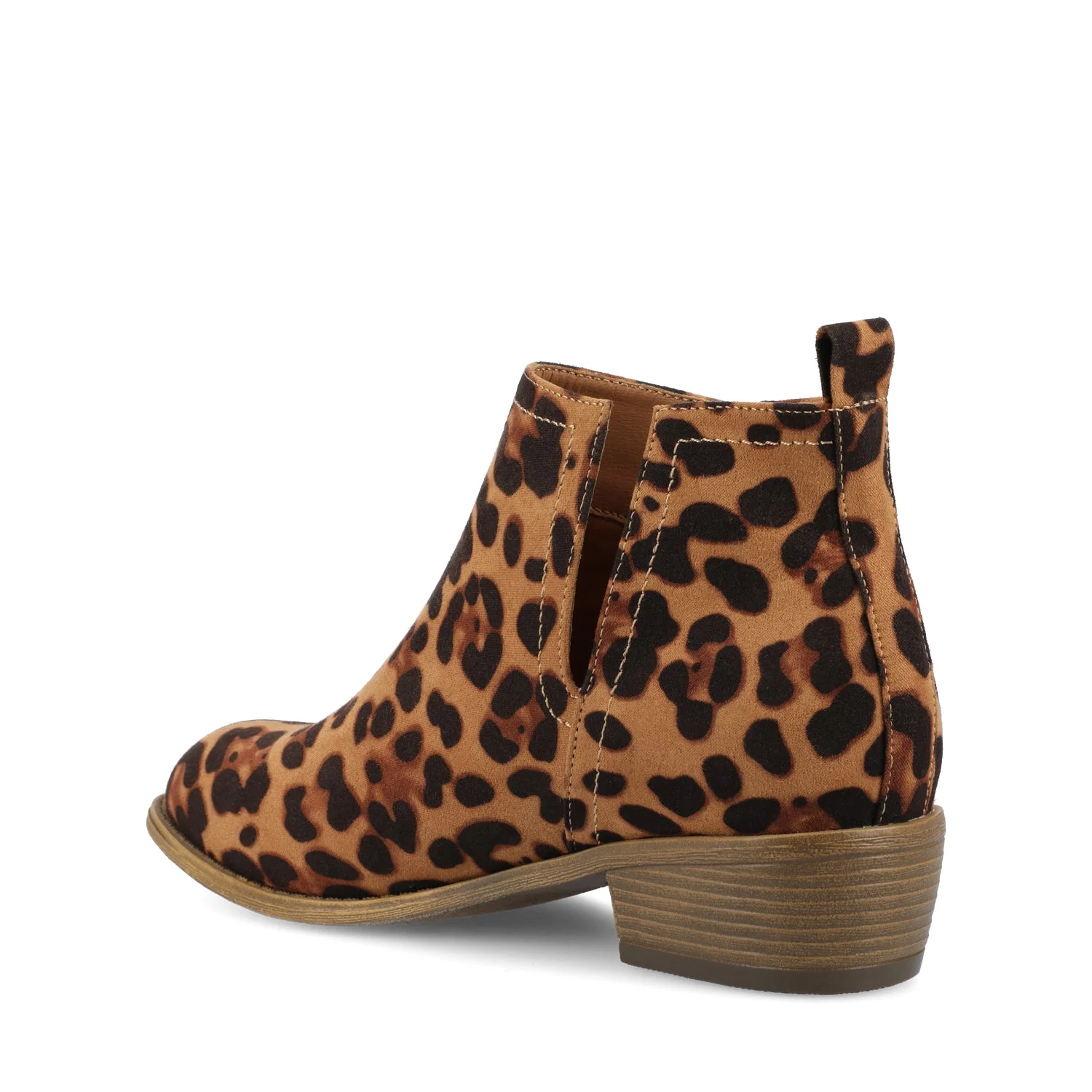 RIMI BLOCK HEELED BOOTIES IN WIDE - Leopard - Image 3