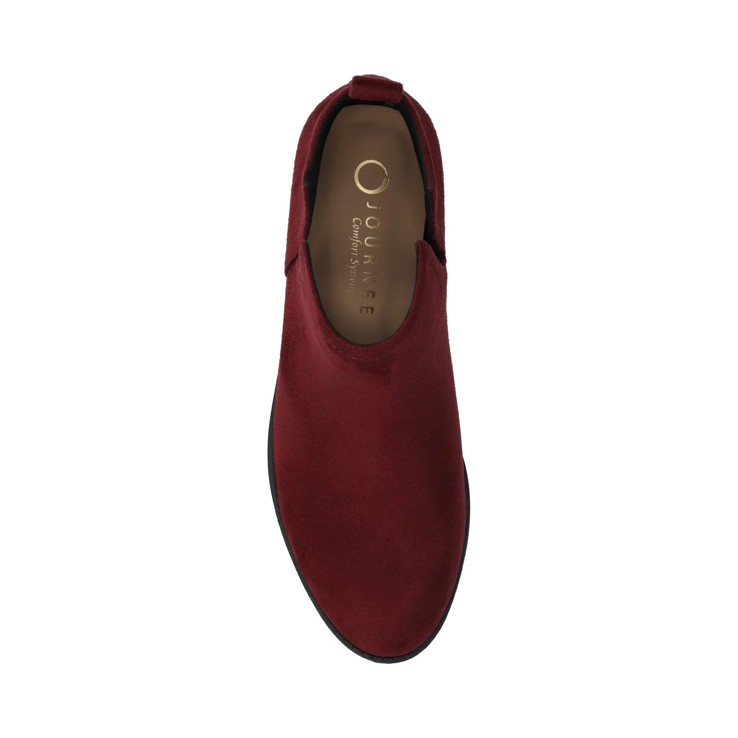 RIMI BLOCK HEELED BOOTIES IN WIDE - Oxblood - Image 4