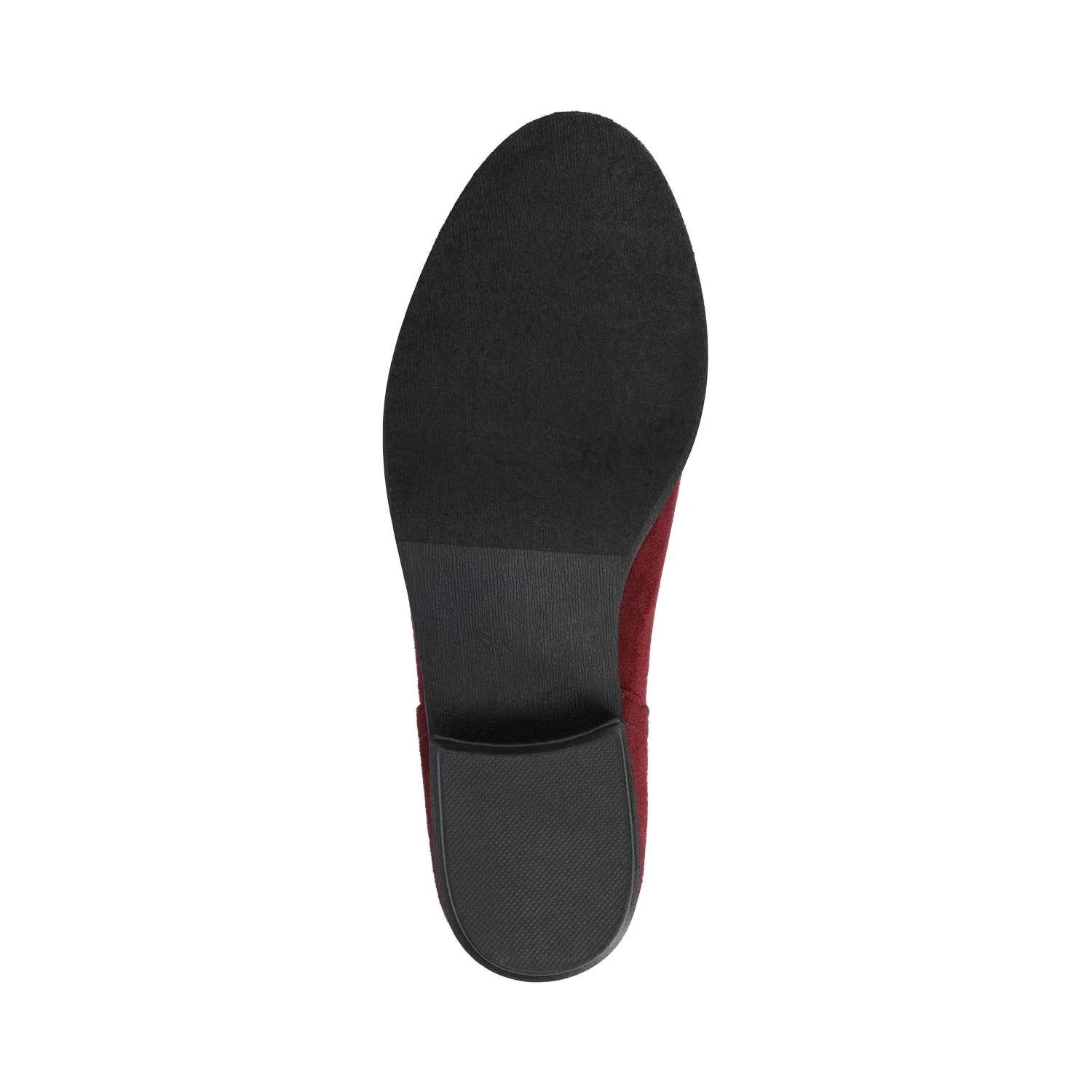 RIMI BLOCK HEELED BOOTIES IN WIDE - Oxblood - Image 5