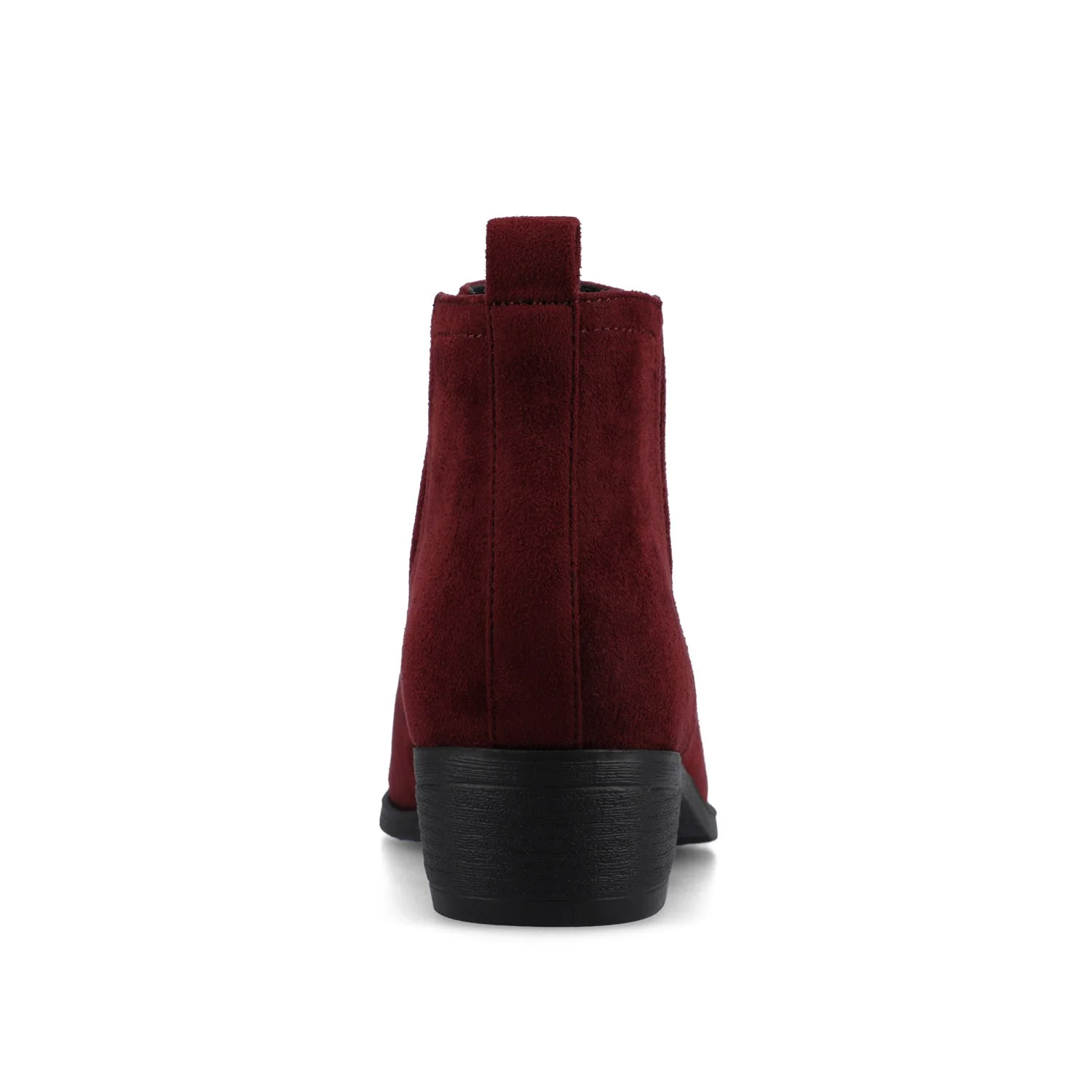 RIMI BLOCK HEELED BOOTIES IN WIDE - Oxblood - Image 6