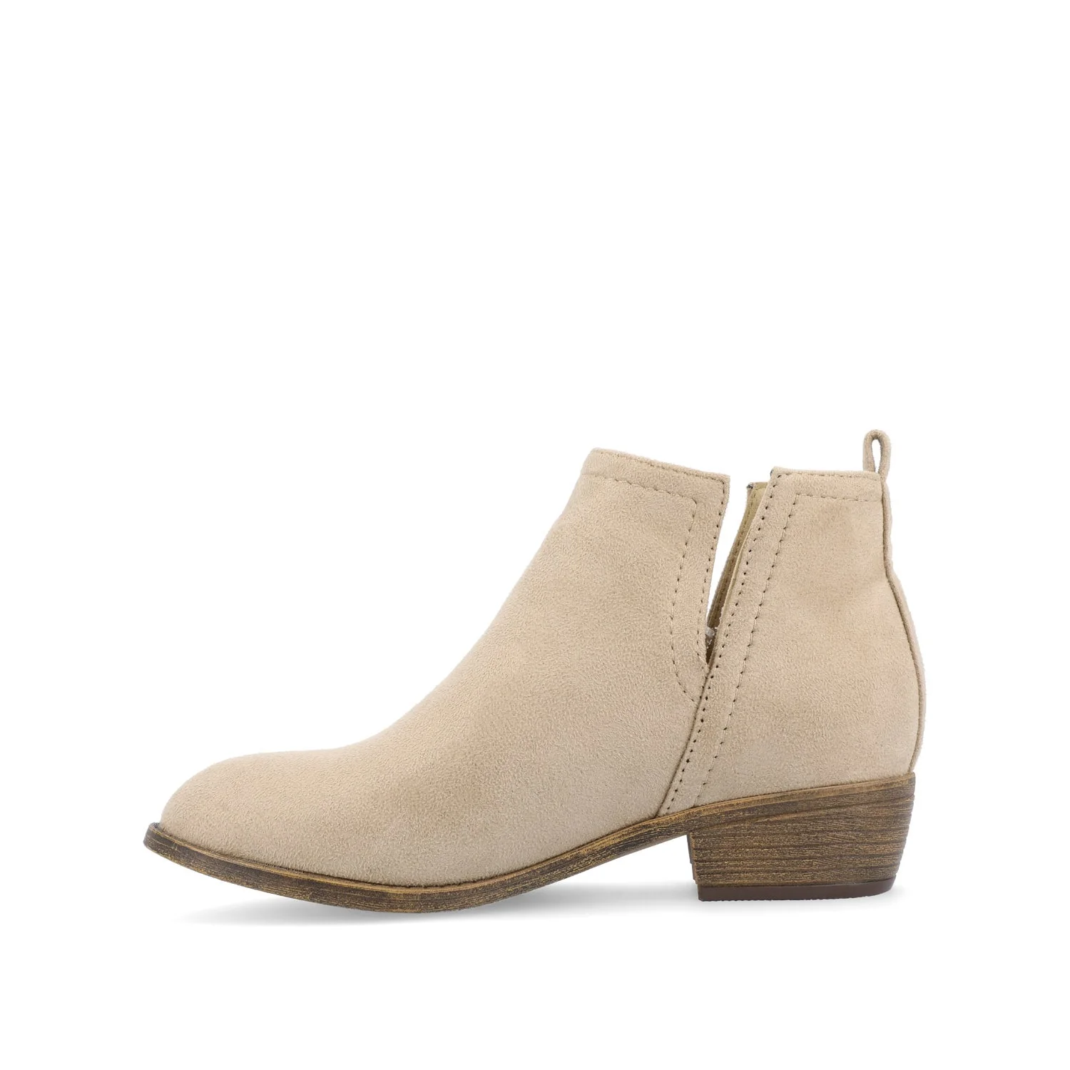 RIMI BLOCK HEELED BOOTIES IN WIDE - Stone - Image 4