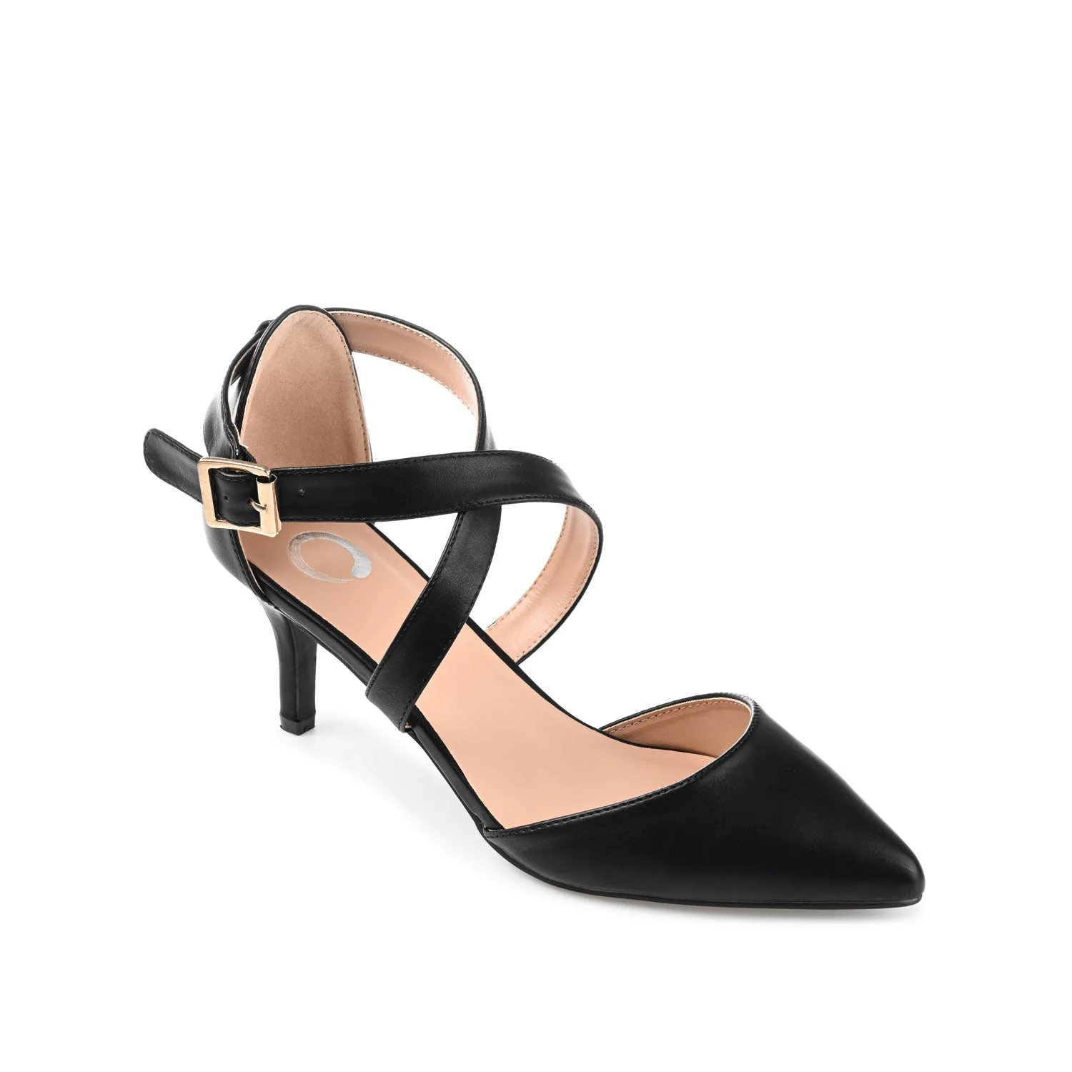 RIVA STILETTO PUMP HEELS IN WIDE - Black - Image 2