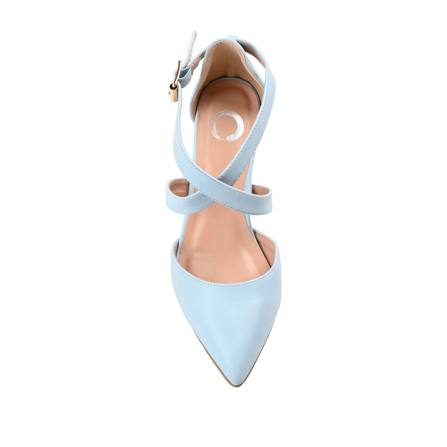 RIVA STILETTO PUMP HEELS IN WIDE - Blue - Image 6