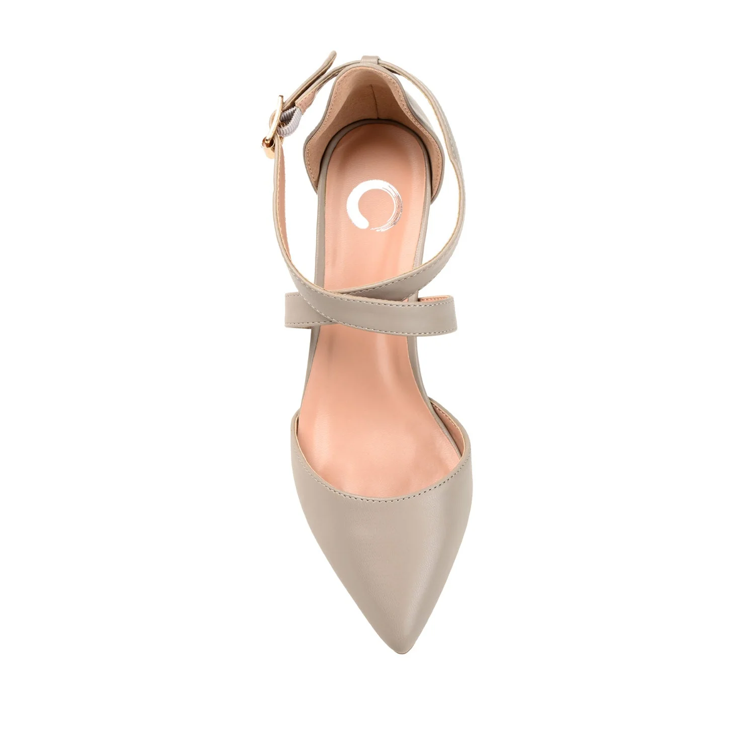 RIVA STILETTO PUMP HEELS IN WIDE - Grey - Image 6