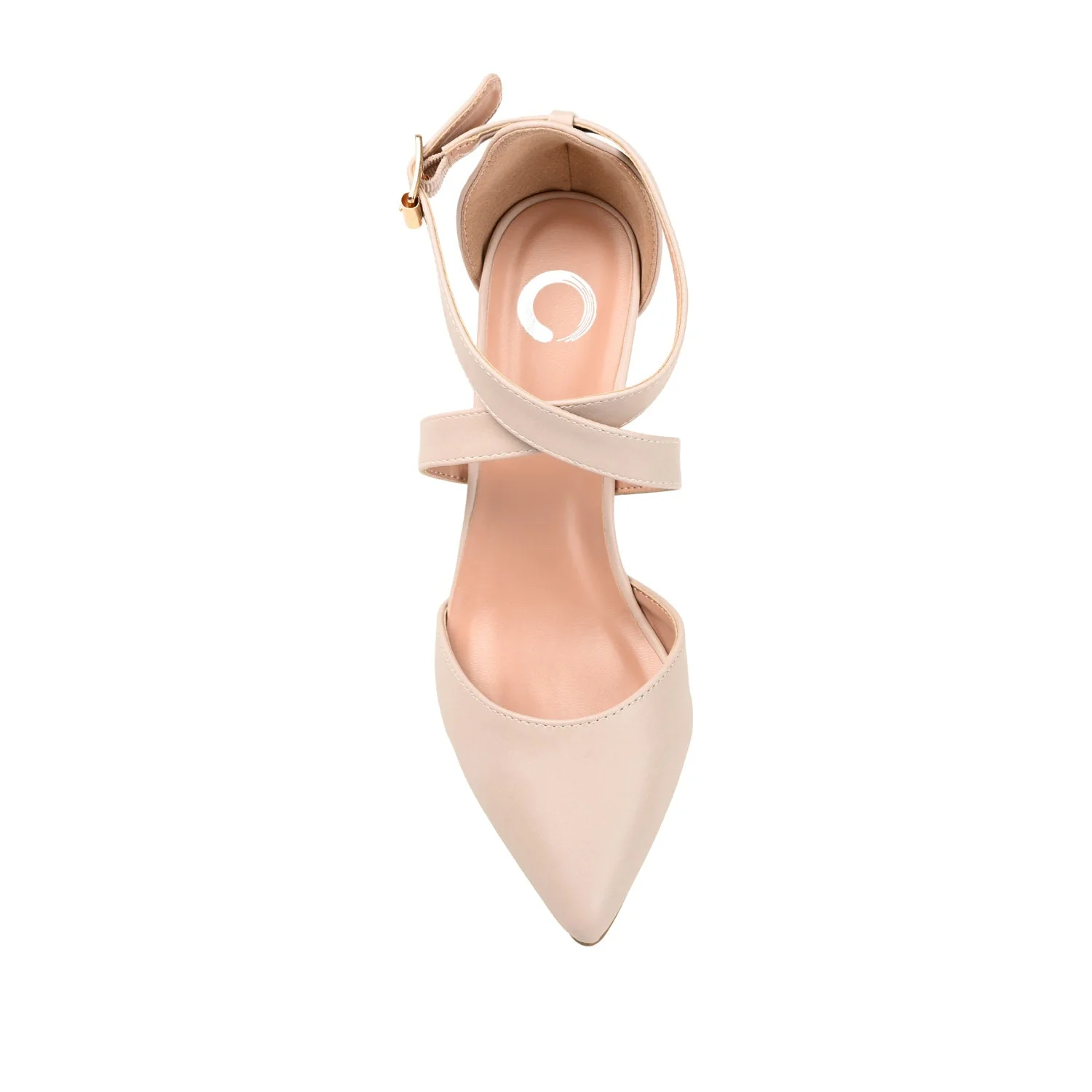 RIVA STILETTO PUMP HEELS IN WIDE - Nude - Image 6