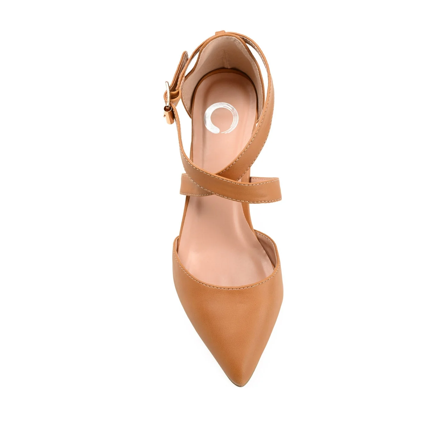 RIVA STILETTO PUMP HEELS IN WIDE - Tan - Image 6
