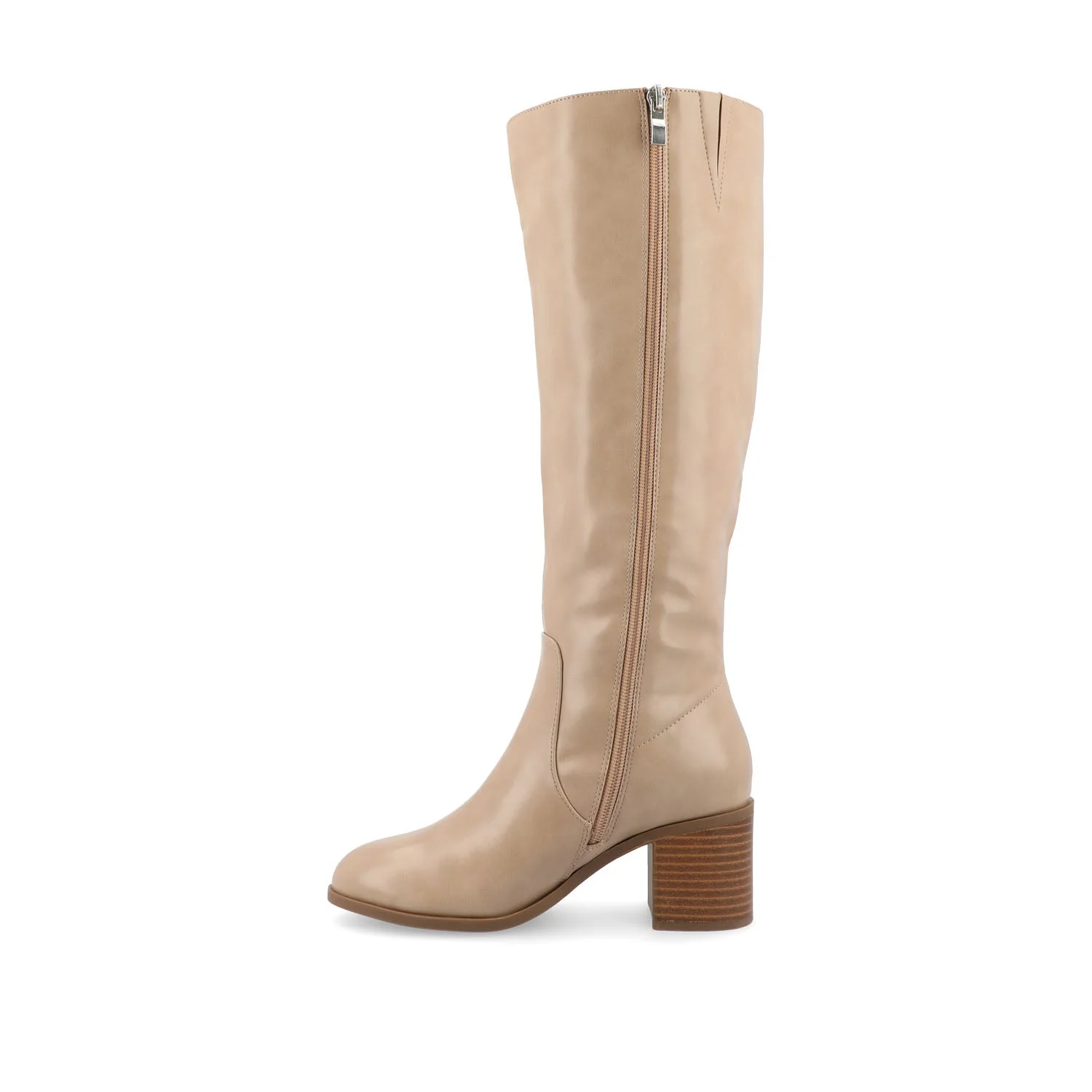 ROMILLY BOOTS IN WIDE-WIDTH & CALF - Tan - Image 3