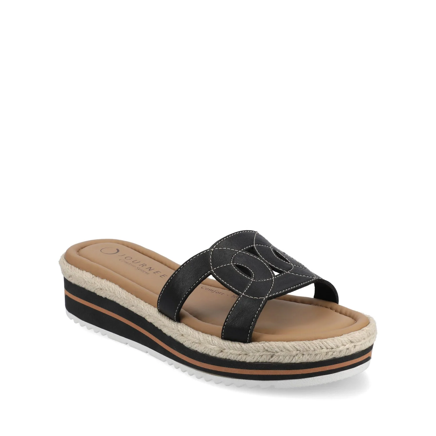 ROSALINDA ESPADRILLE SANDALS - Black - Image 2