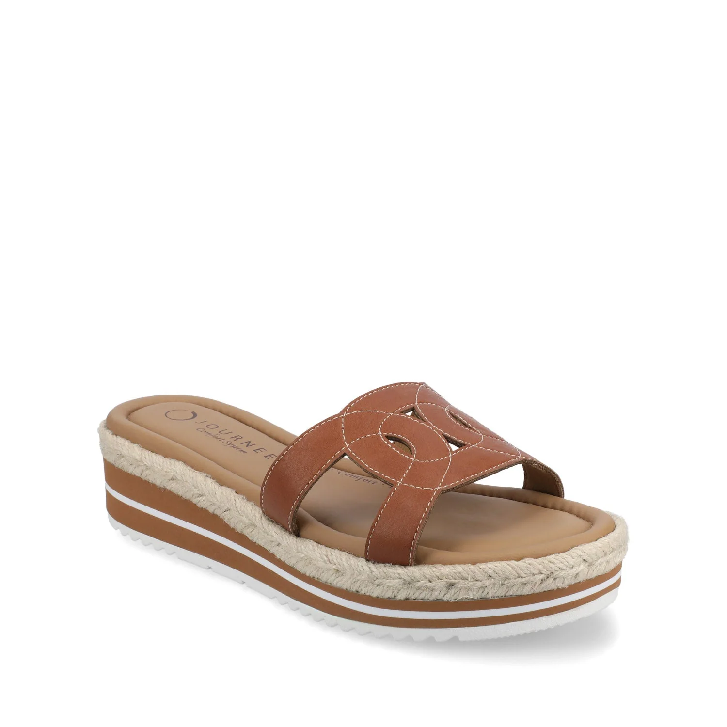 ROSALINDA ESPADRILLE SANDALS - Cognac - Image 2