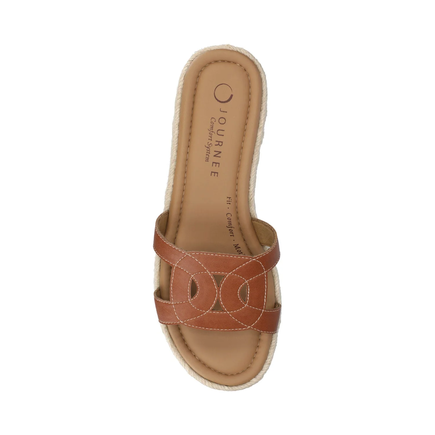 ROSALINDA ESPADRILLE SANDALS - Cognac - Image 4