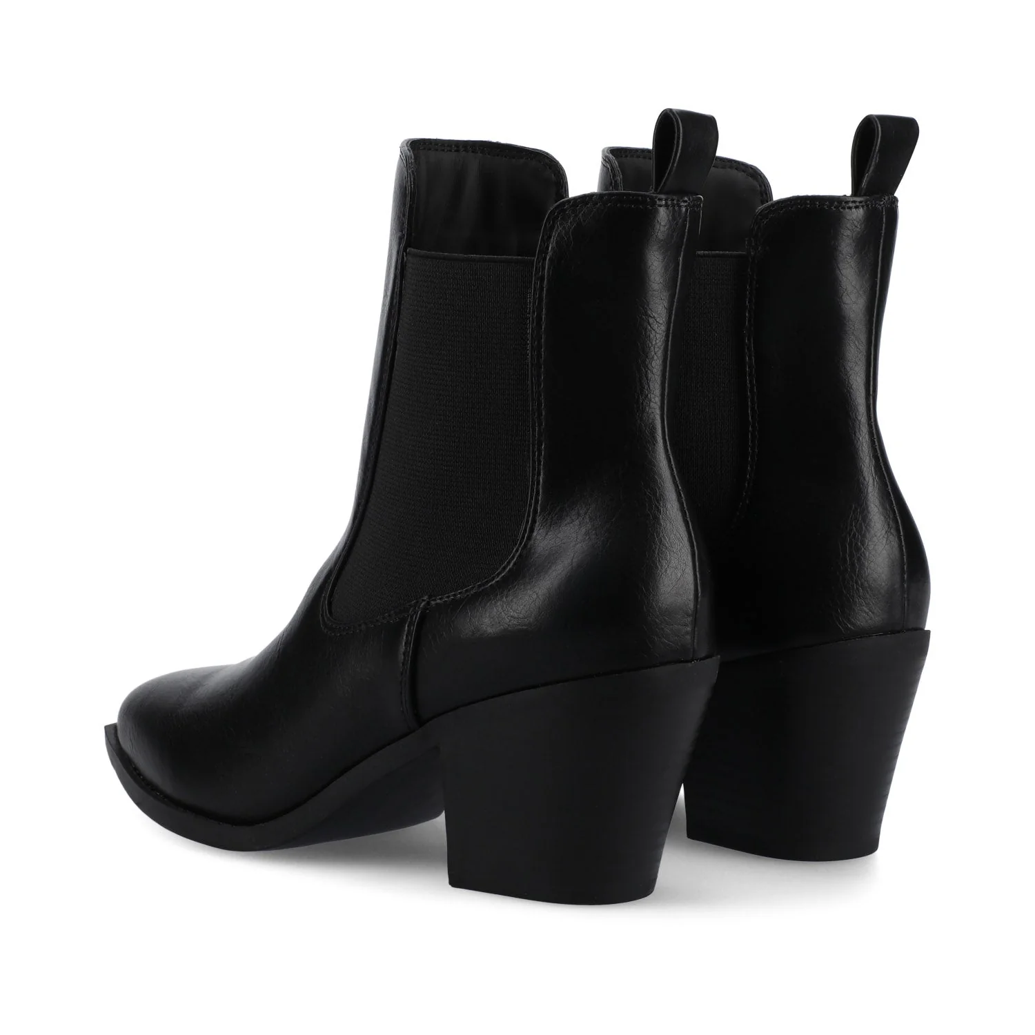 ROSEMARY WESTERN CHELSEA BOOTIES - Black - Image 3