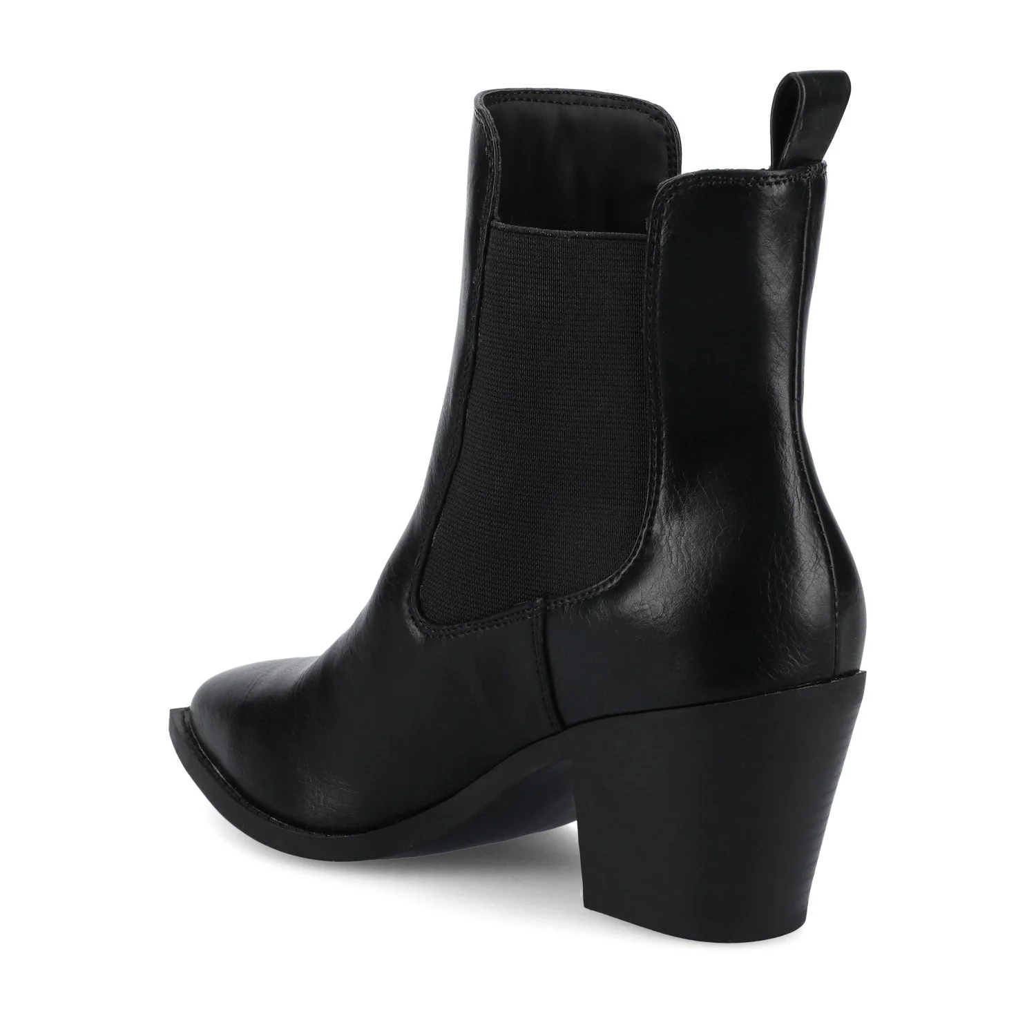 ROSEMARY WESTERN CHELSEA BOOTIES - Black - Image 4