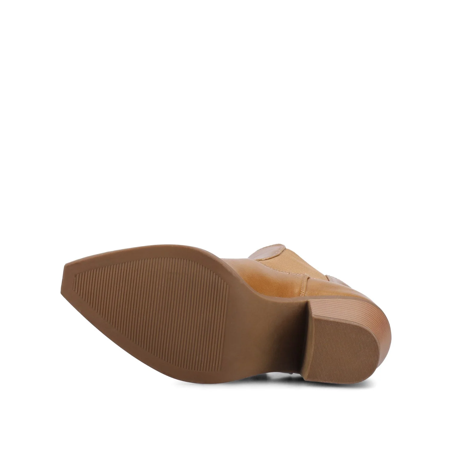 ROSEMARY WESTERN CHELSEA BOOTIES - Tan - Image 5