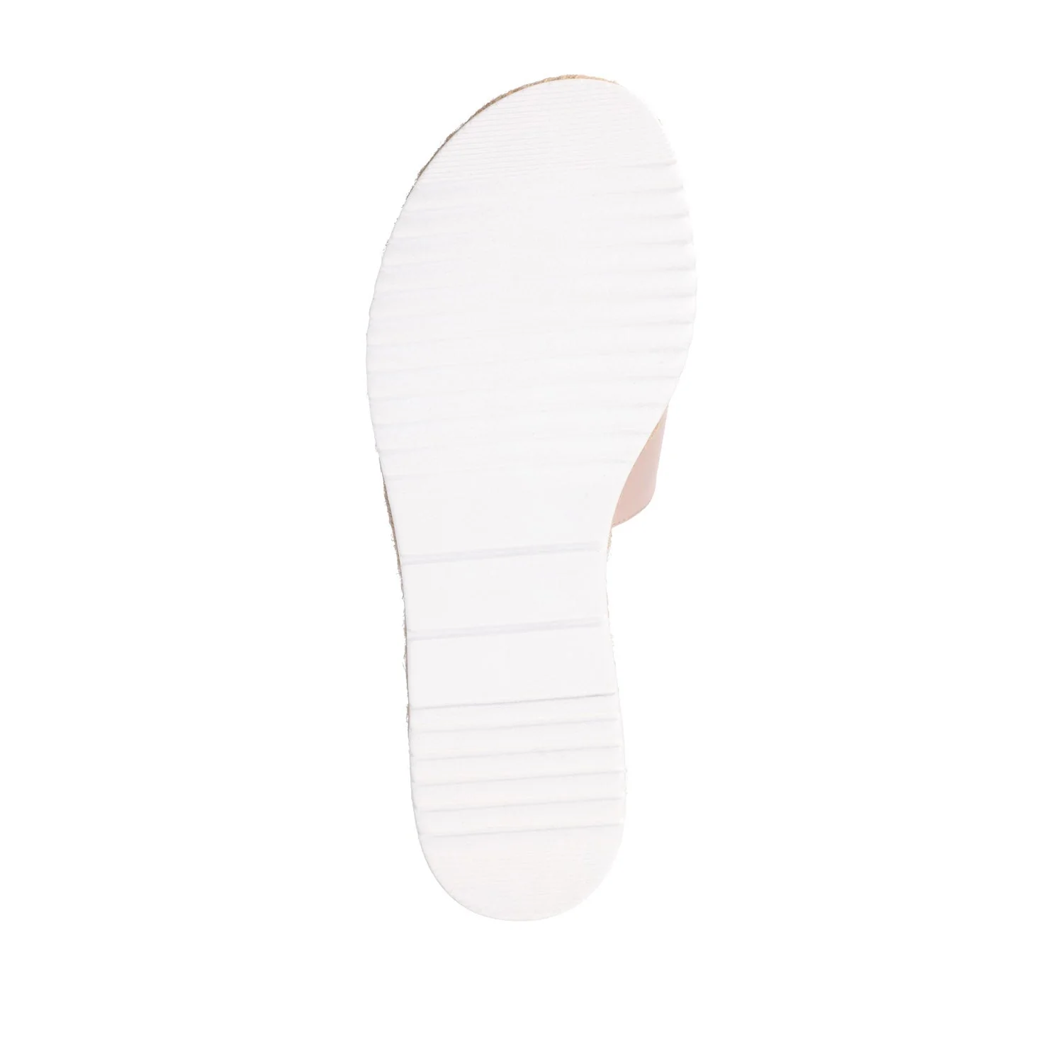 ROSEY ESPADRILLE WEDGE HEELED SLIDE SANDALS - Blush - Image 8