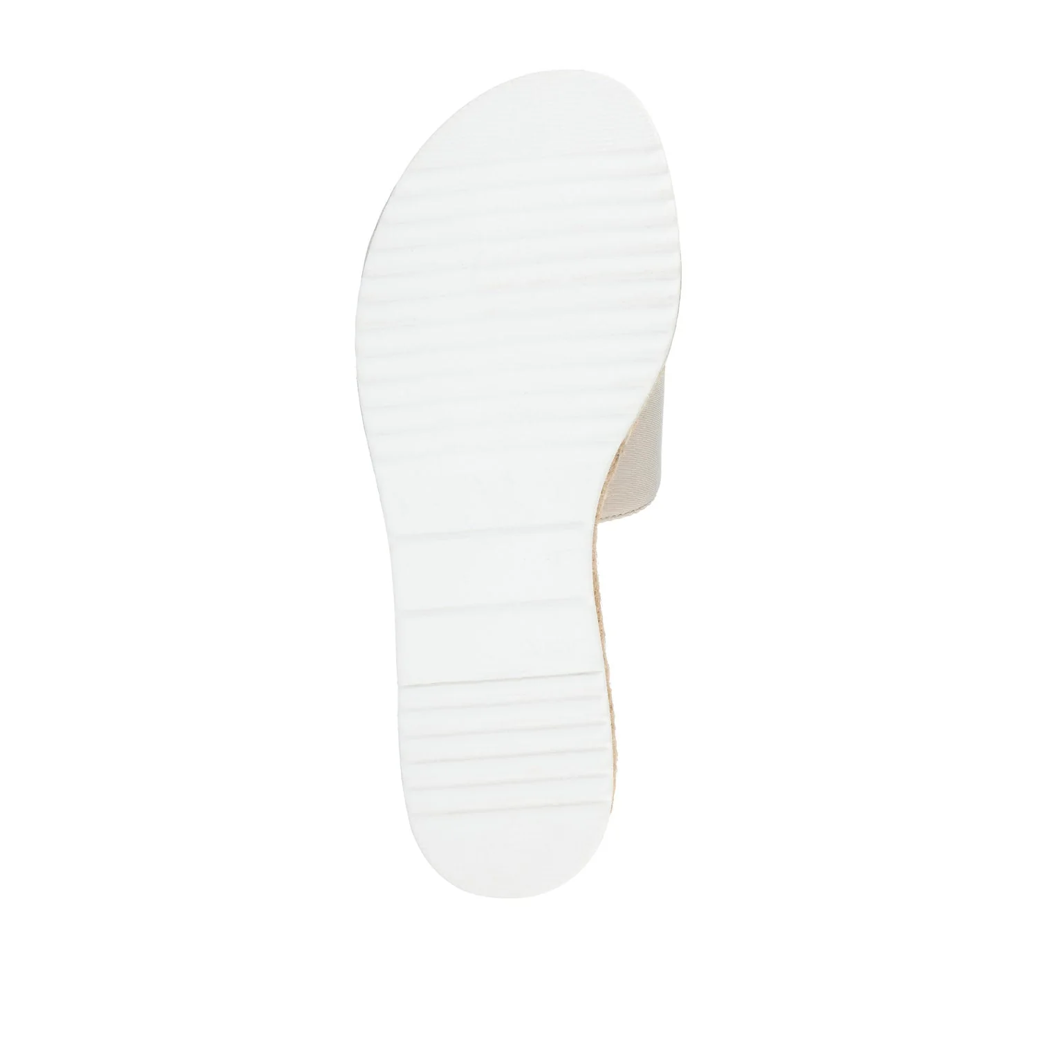 ROSEY ESPADRILLE WEDGE HEELED SLIDE SANDALS - Taupe - Image 8