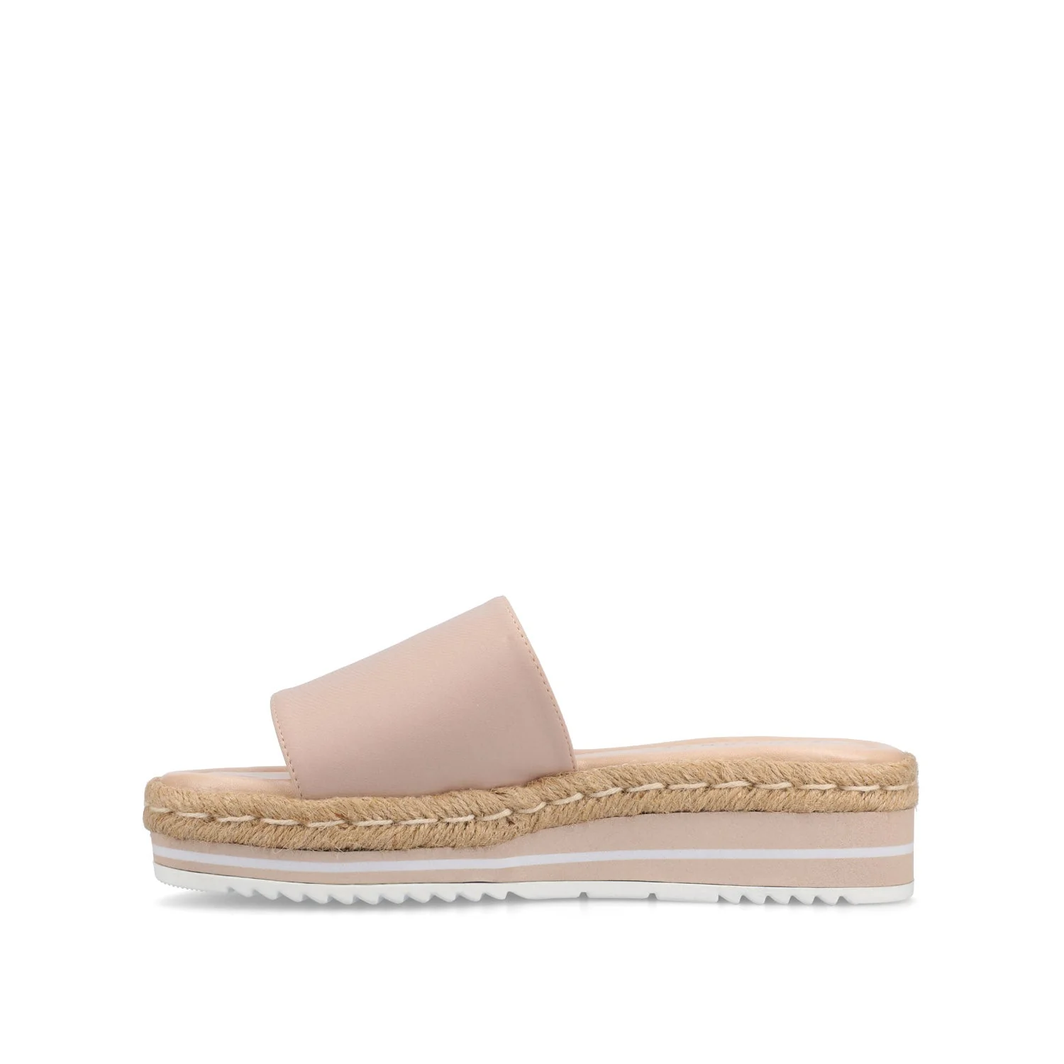 ROSEY ESPADRILLE WEDGE HEEL SANDALS IN WIDE - Blush - Image 3