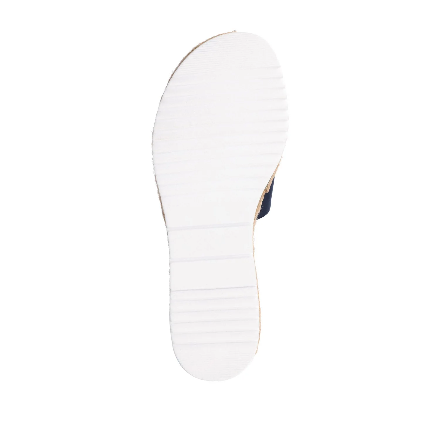 ROSEY ESPADRILLE WEDGE HEEL SANDALS IN WIDE - Navy Nubuck - Image 8