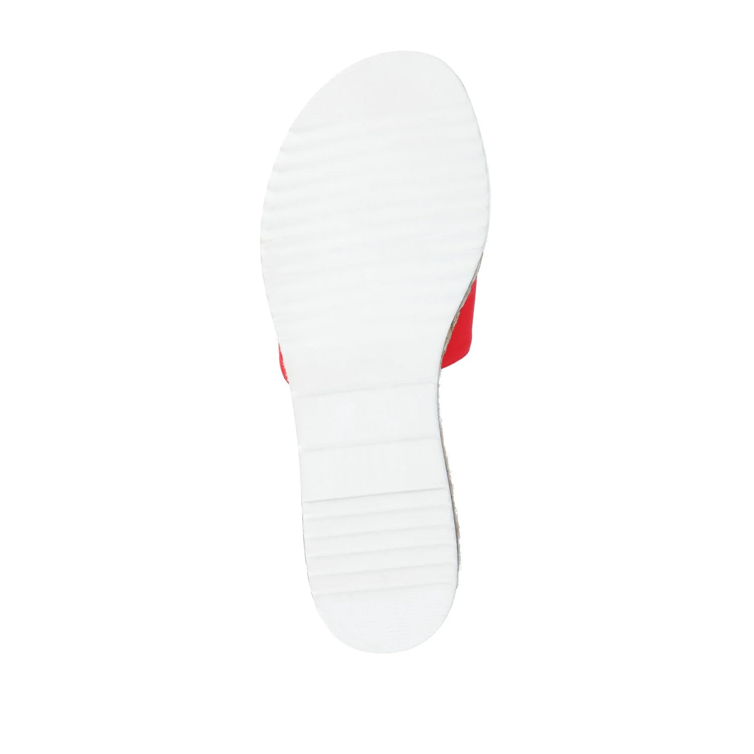 ROSEY ESPADRILLE WEDGE HEEL SANDALS IN WIDE - Red - Image 8