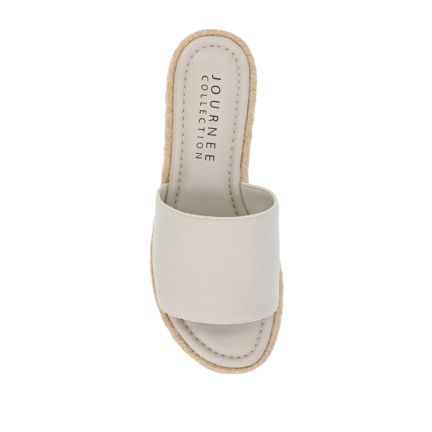 ROSEY ESPADRILLE WEDGE HEEL SANDALS IN WIDE - Taupe - Image 6