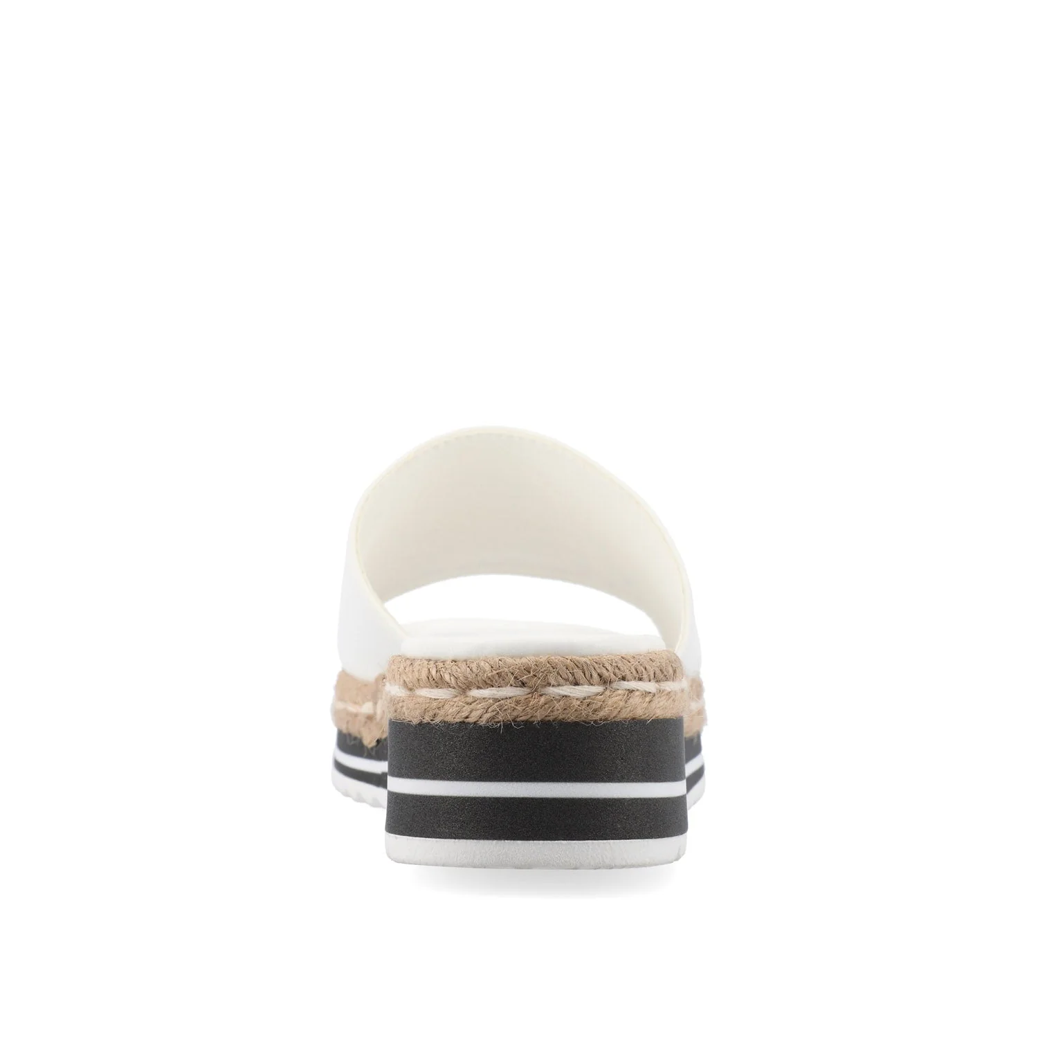 ROSEY ESPADRILLE WEDGE HEEL SANDALS IN WIDE - White - Image 7