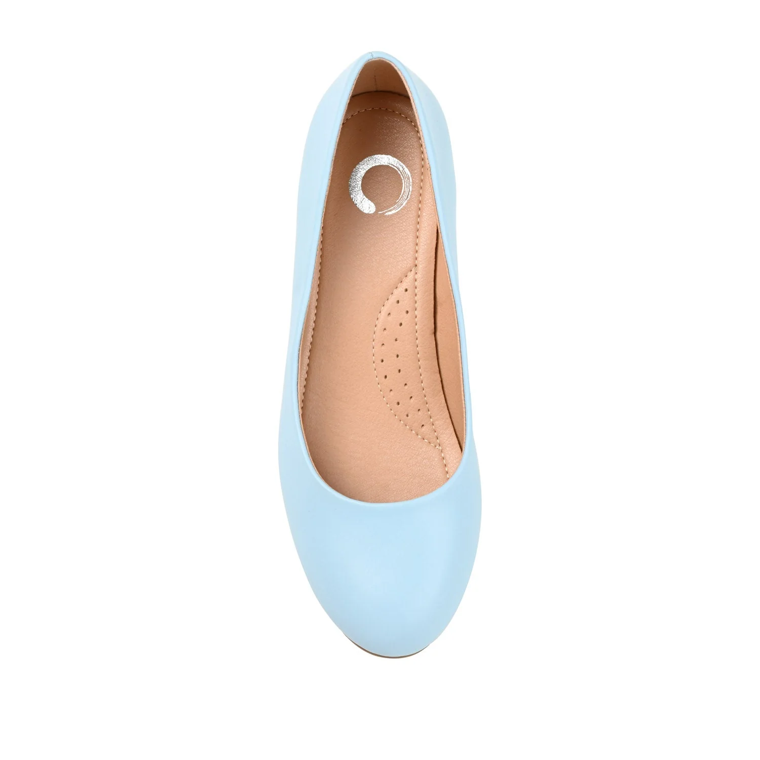 SAAR LOW PUMP HEELS IN NARROW - Light Blue - Image 6