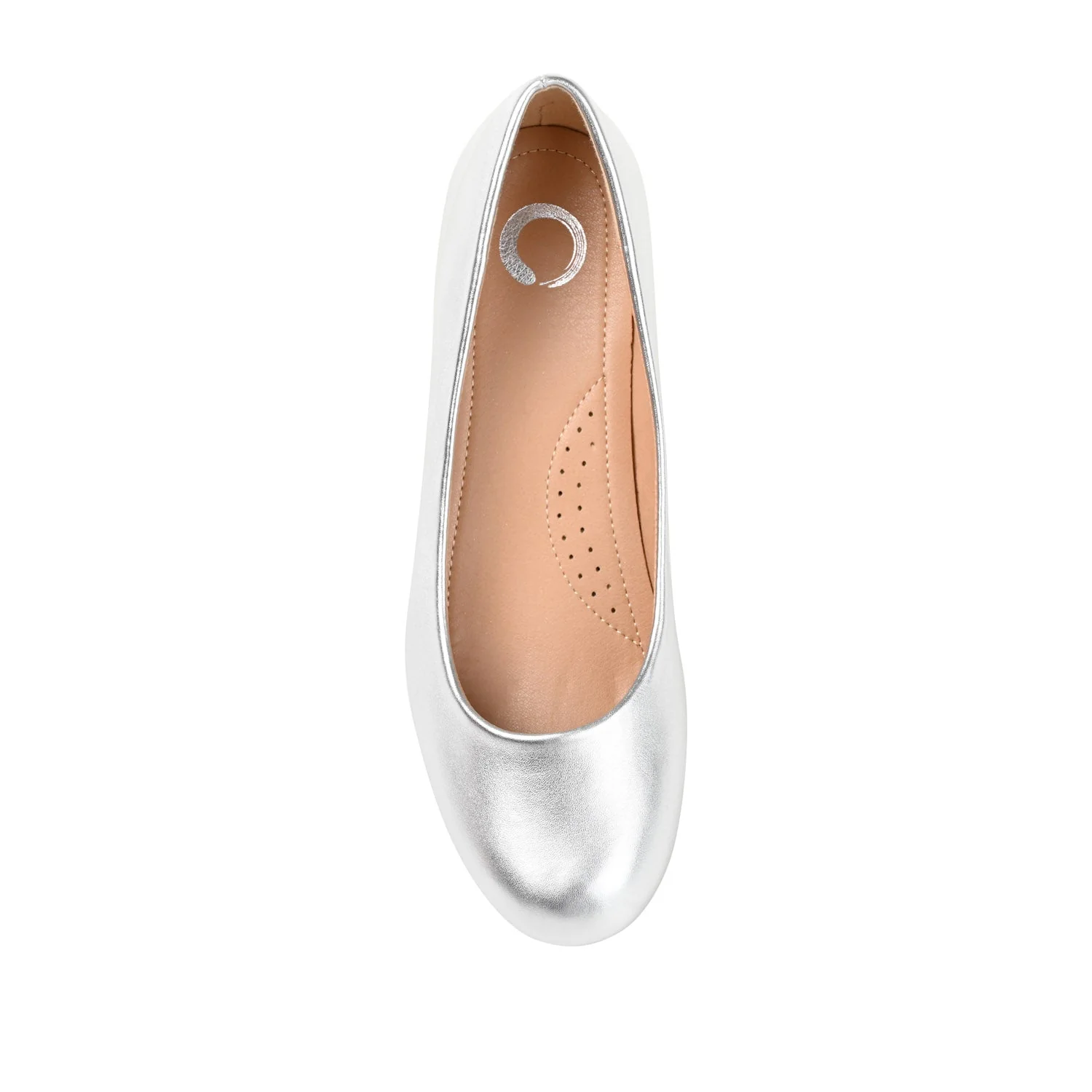 SAAR LOW PUMP HEELS IN NARROW - Silver - Image 6