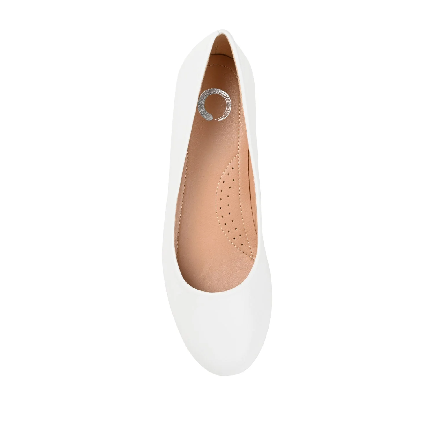 SAAR LOW PUMP HEELS IN NARROW - White - Image 6