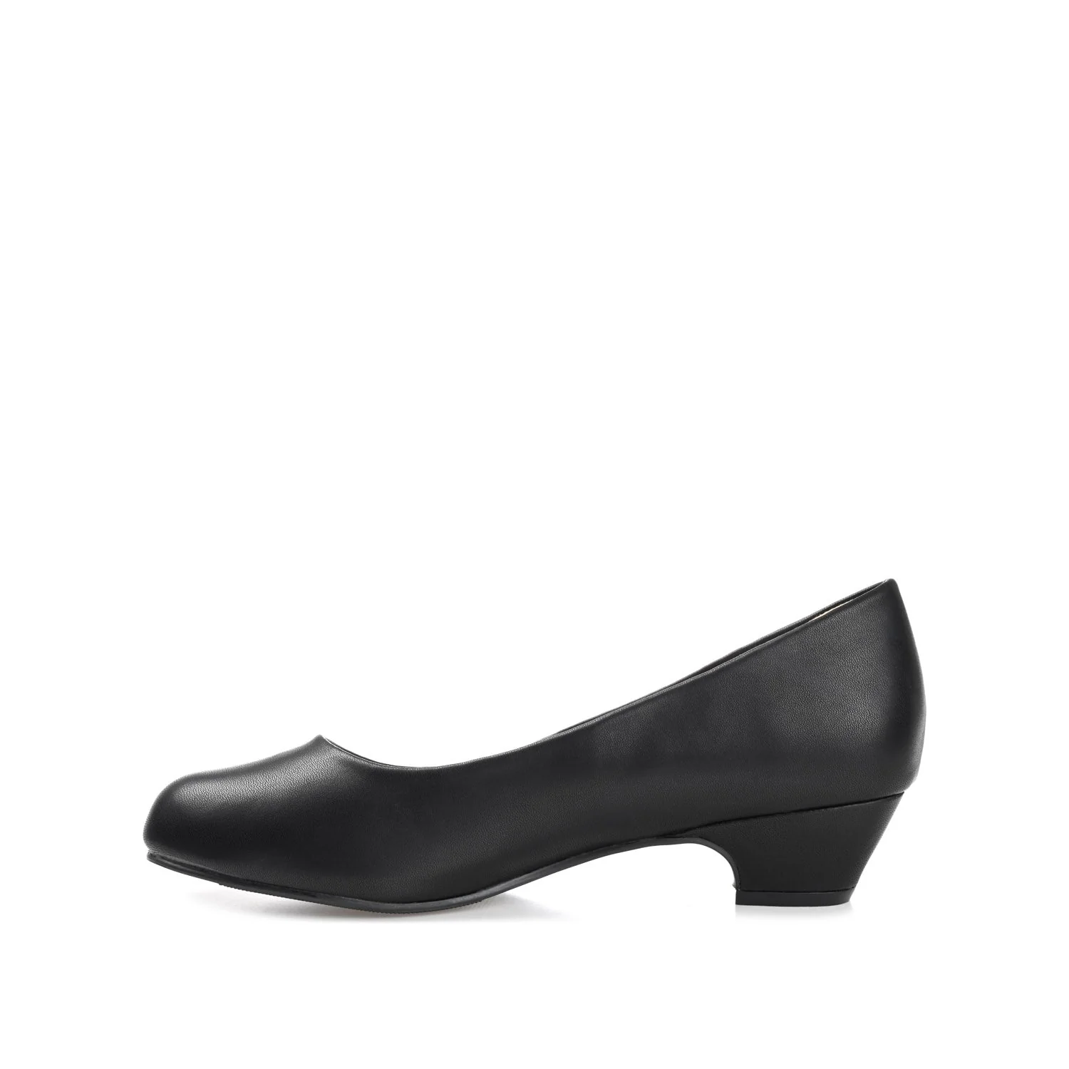 SAAR LOW PUMP HEELS IN WIDE - Black - Image 3