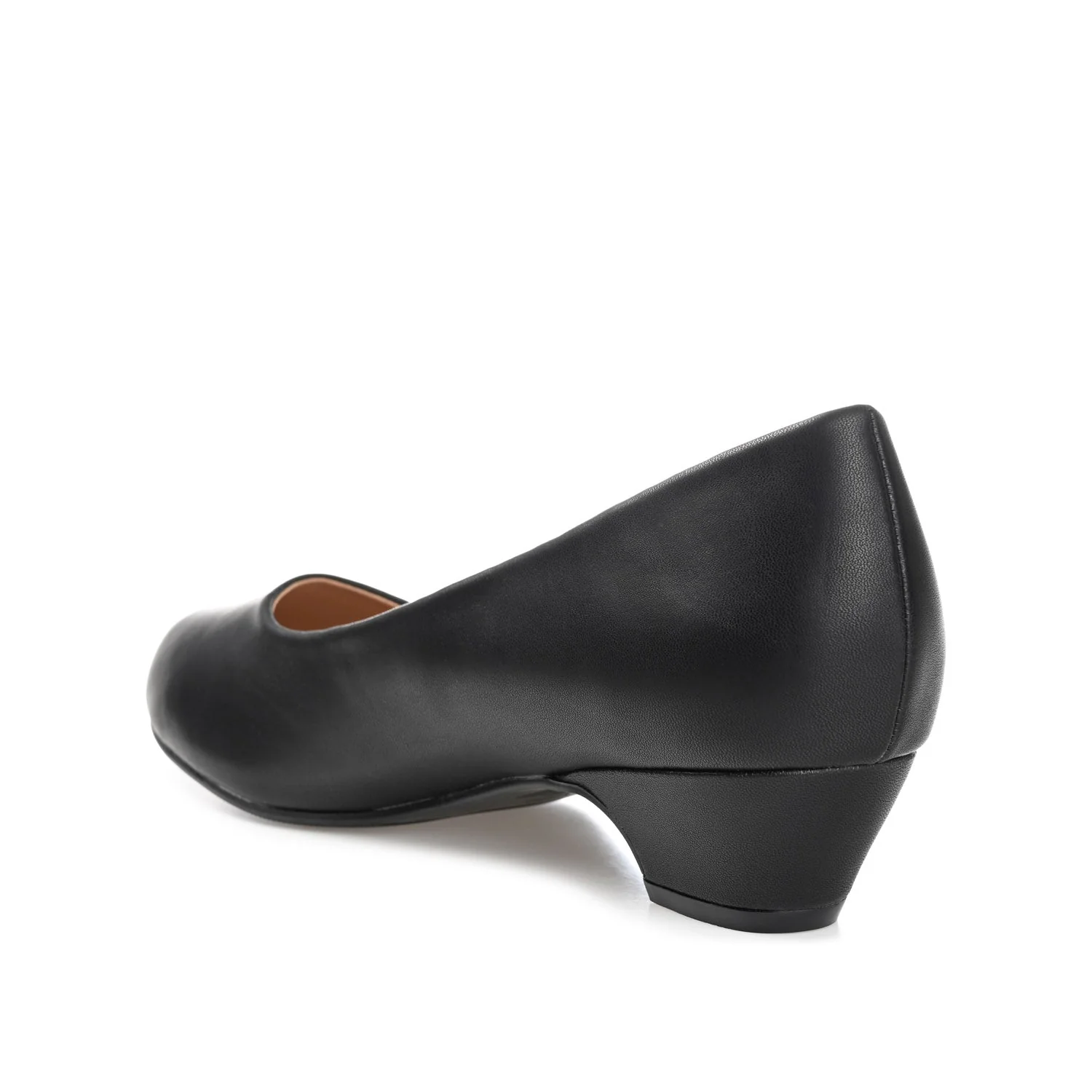 SAAR LOW PUMP HEELS IN WIDE - Black - Image 4