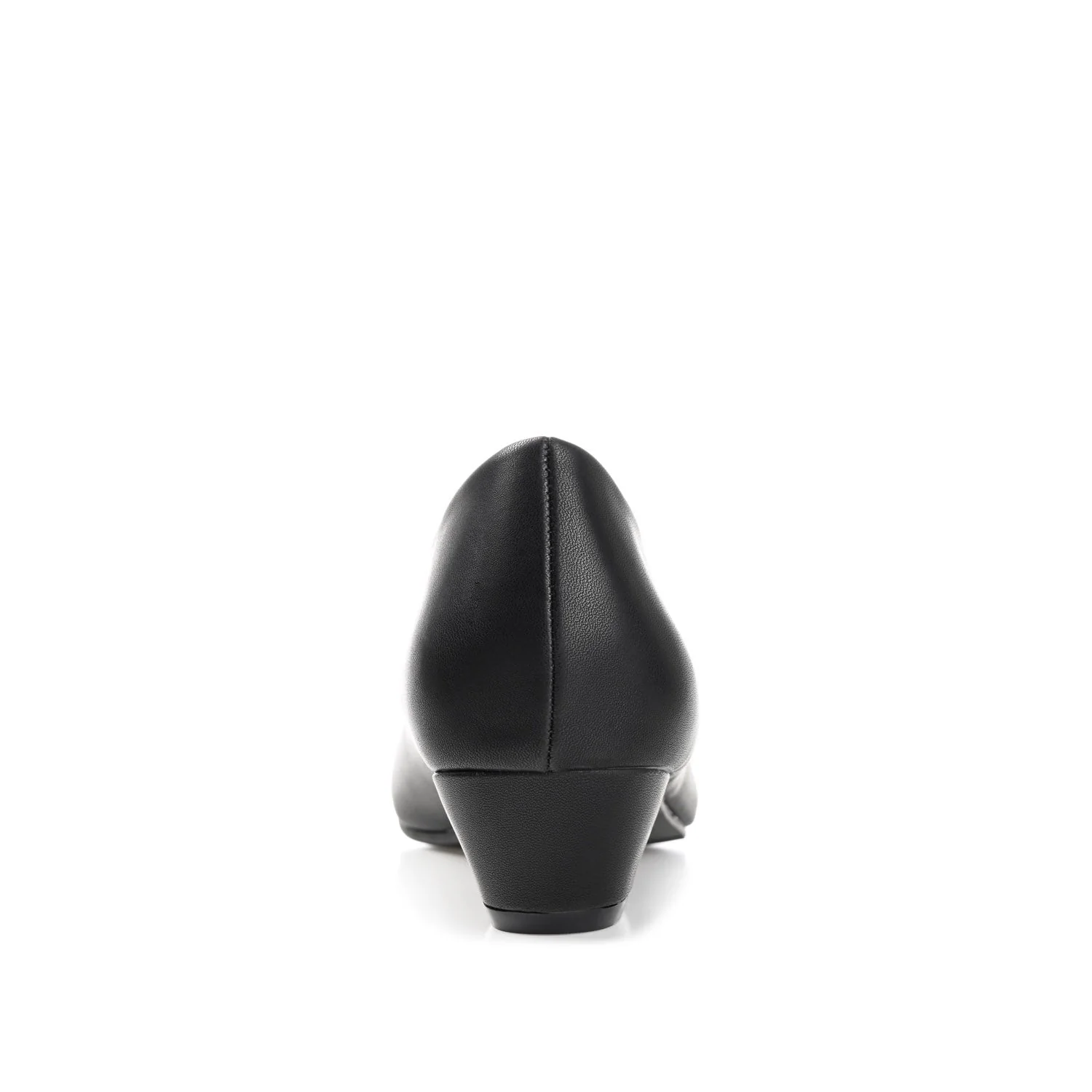 SAAR LOW PUMP HEELS IN WIDE - Black - Image 7