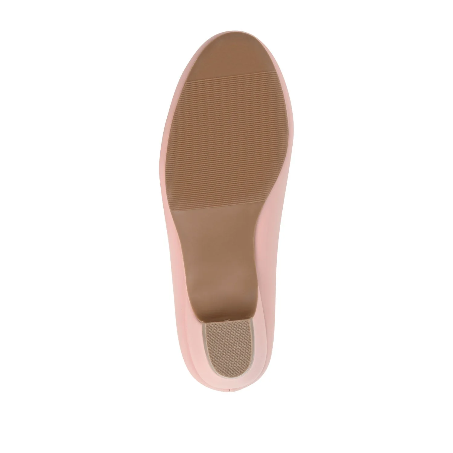 SAAR LOW PUMP HEELS IN WIDE - Blush - Image 8