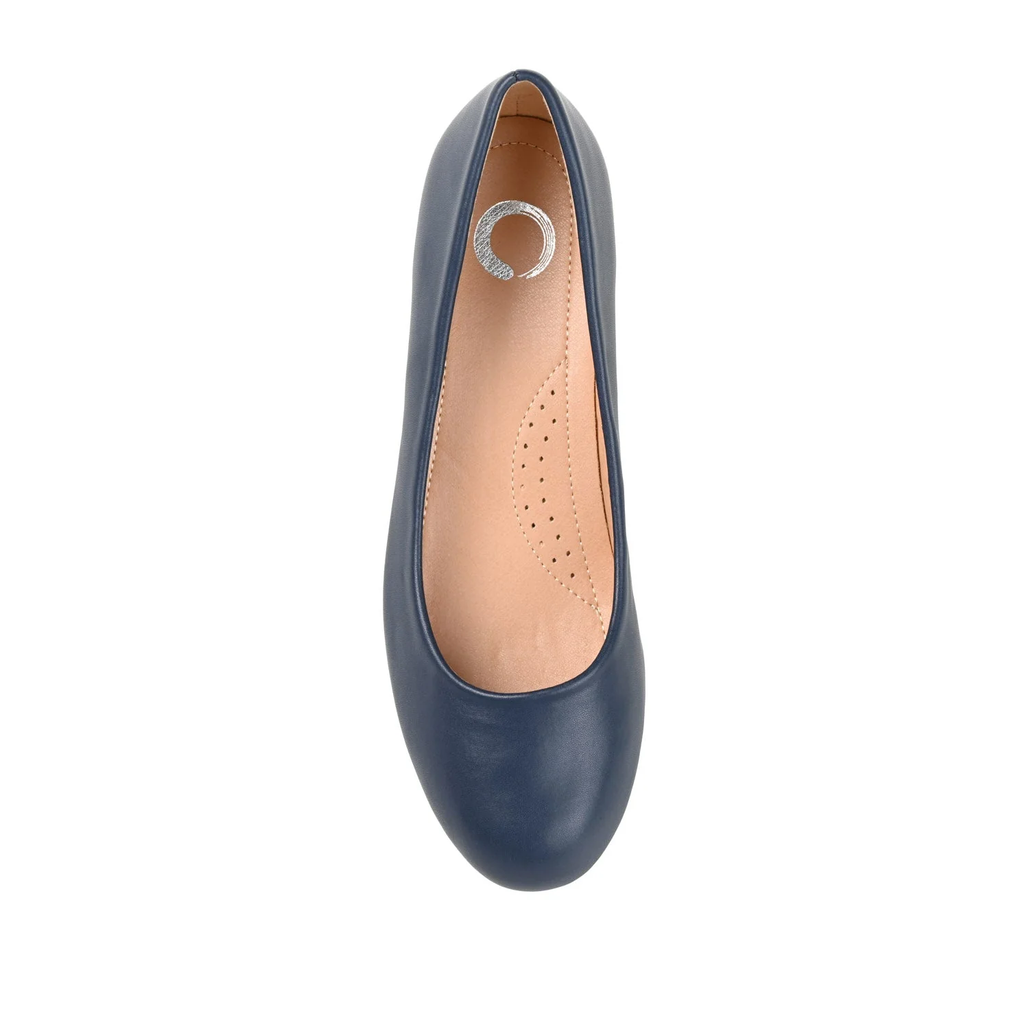 SAAR LOW PUMP HEELS IN WIDE - Navy Nubuck - Image 6