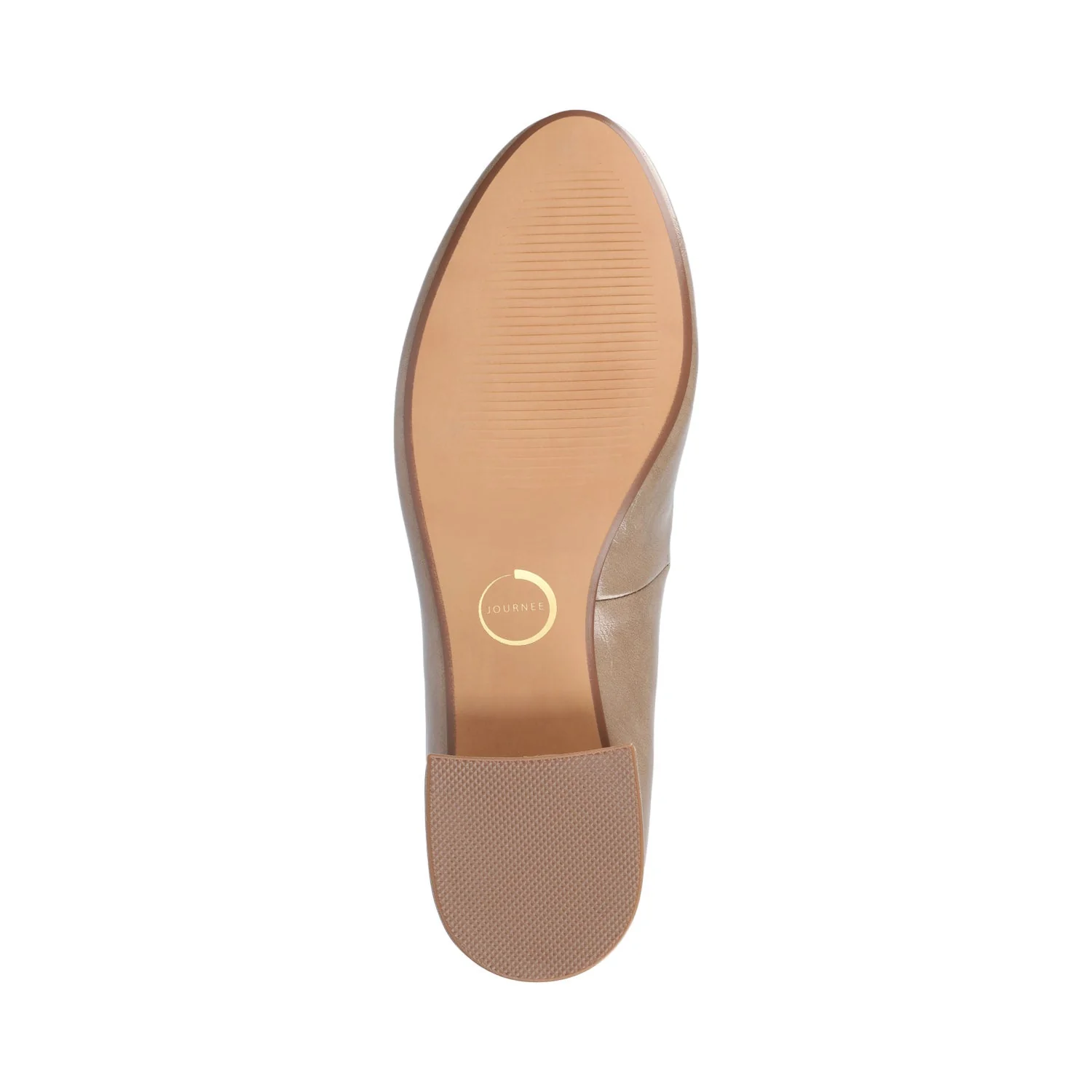 SAAR II LOW PUMP HEELS IN PATENT - Taupe Patent - Image 5