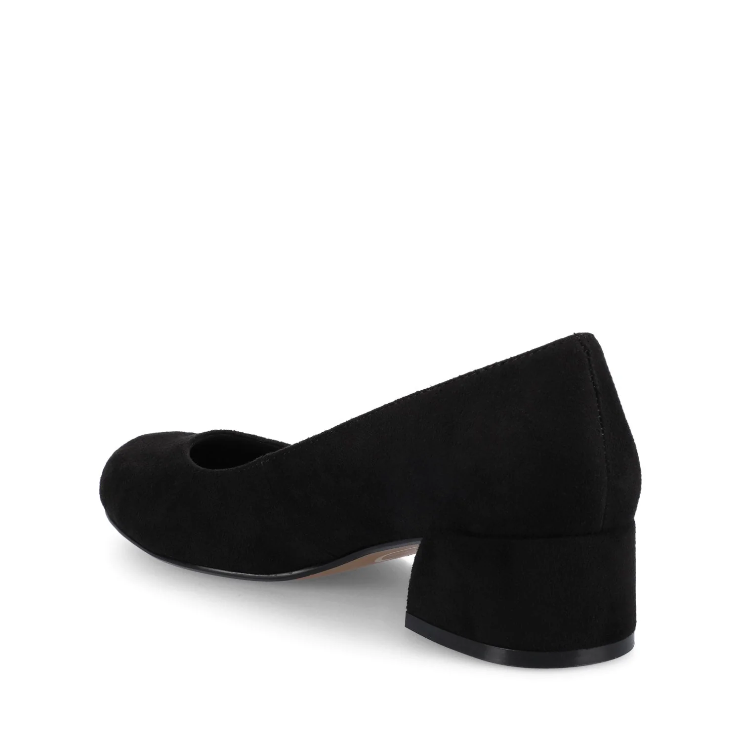 SAAR II LOW PUMP HEELS IN STATEMENT - Black Suede - Image 3