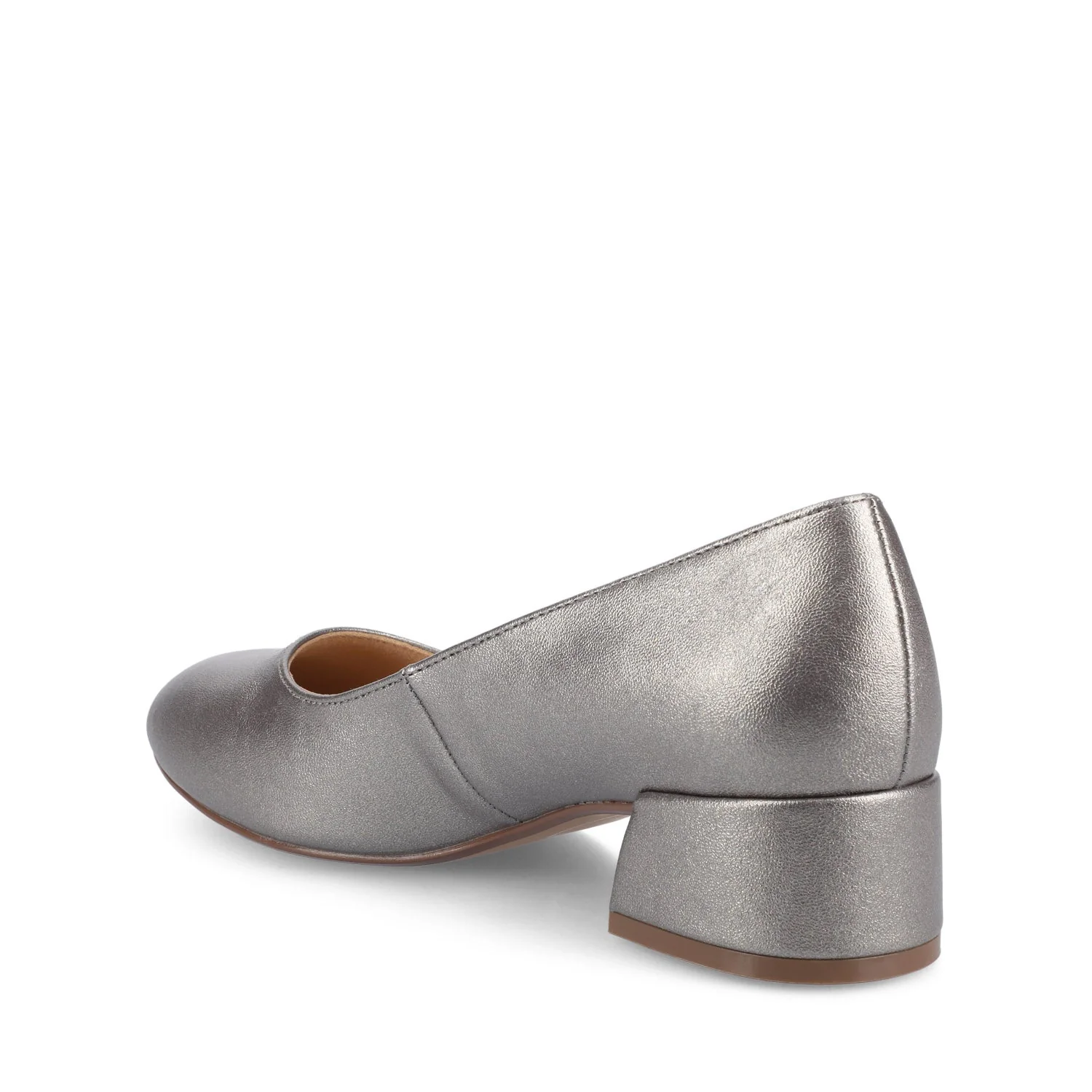 SAAR II LOW PUMP HEELS IN STATEMENT - Pewter - Image 3