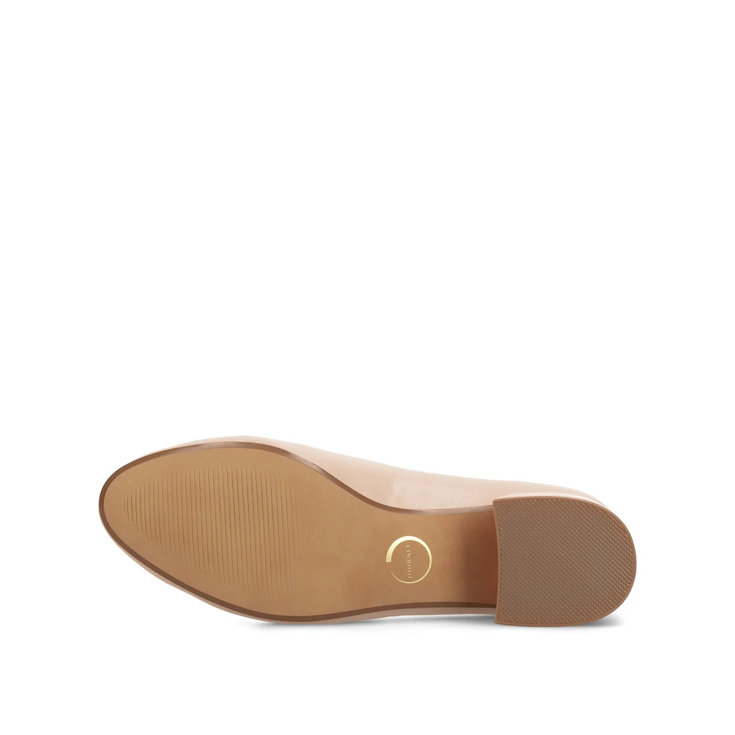 SAAR II BLOCK HEEL PUMPS IN VEGAN LEATHER - Blush PU - Image 5