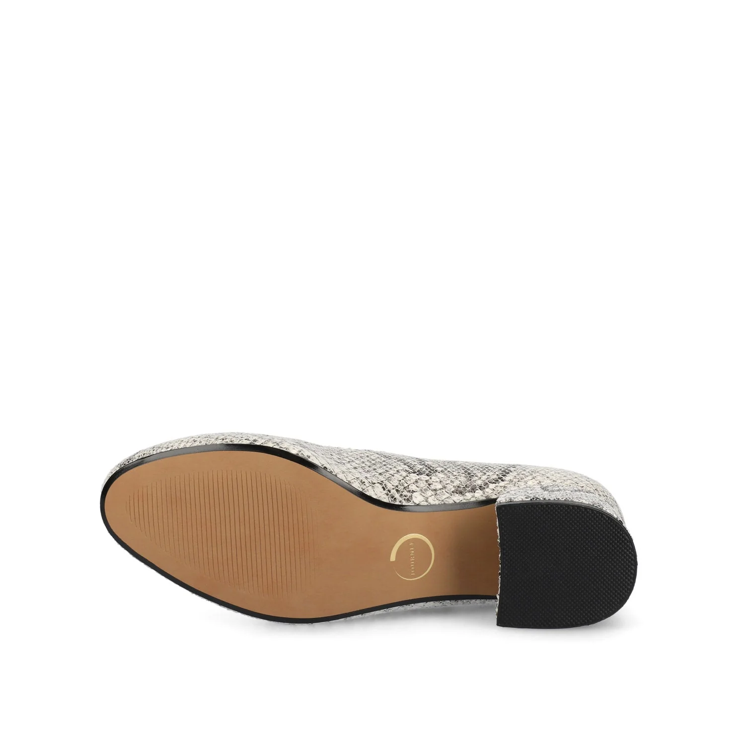 SAAR II BLOCK HEEL PUMPS IN VEGAN LEATHER - Snake - Image 5