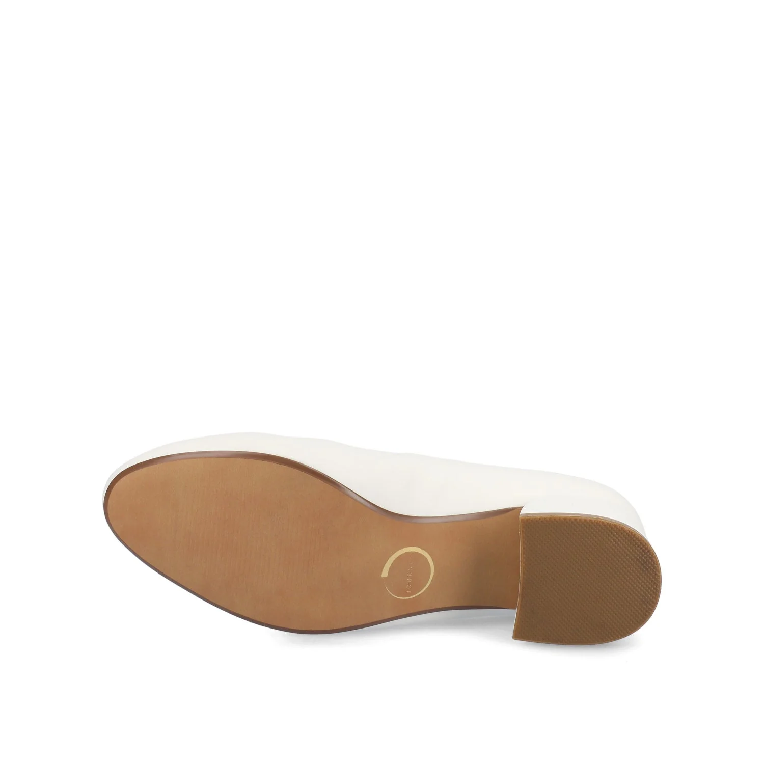 SAAR II BLOCK HEEL PUMPS IN VEGAN LEATHER - White PU - Image 5