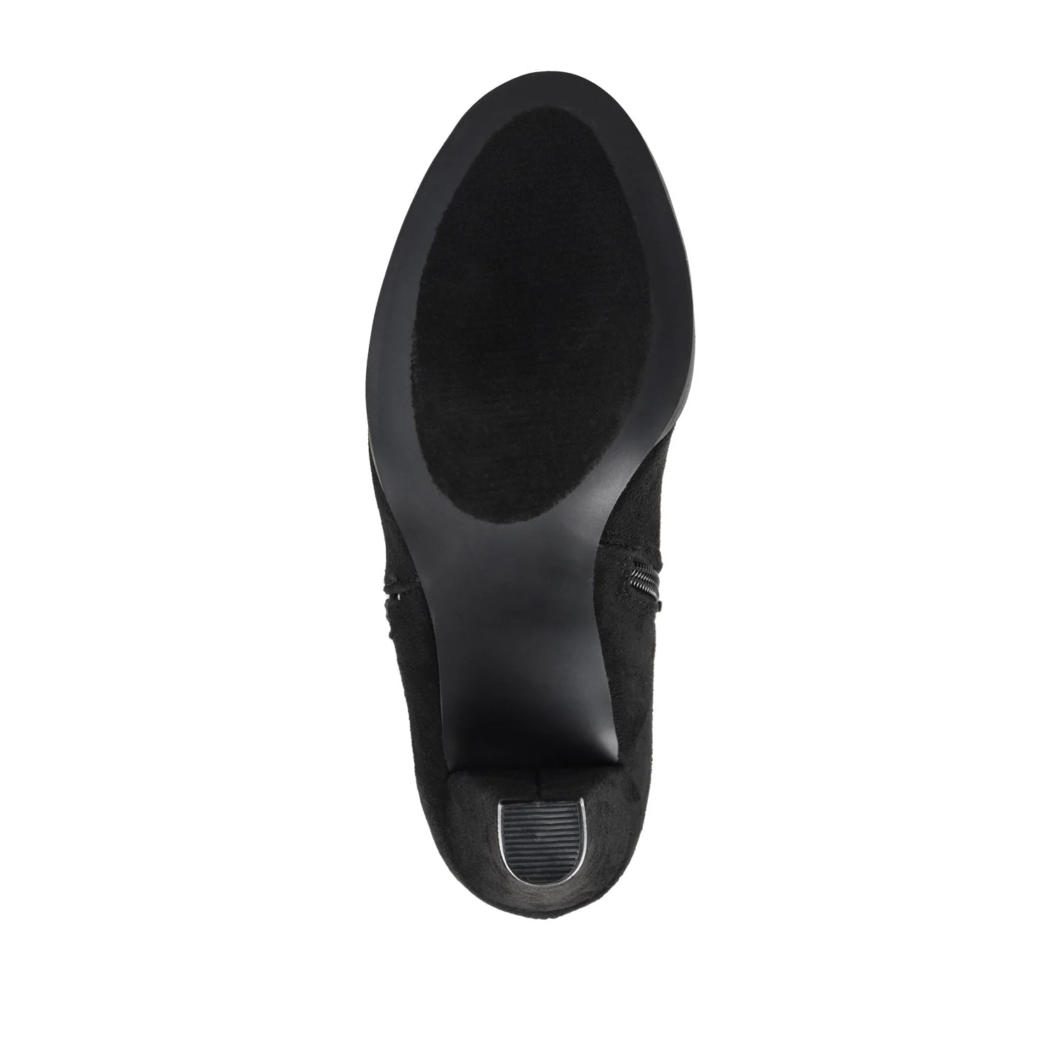 SANZI ZIP-UP BOOTIES IN WIDE - Black - Image 8