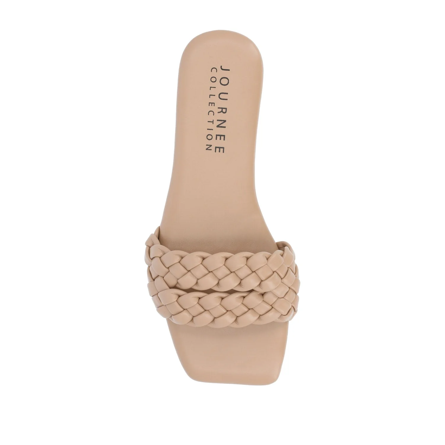 SAWYERR SLIDE SANDALS IN STATEMENT - Beige - Image 6