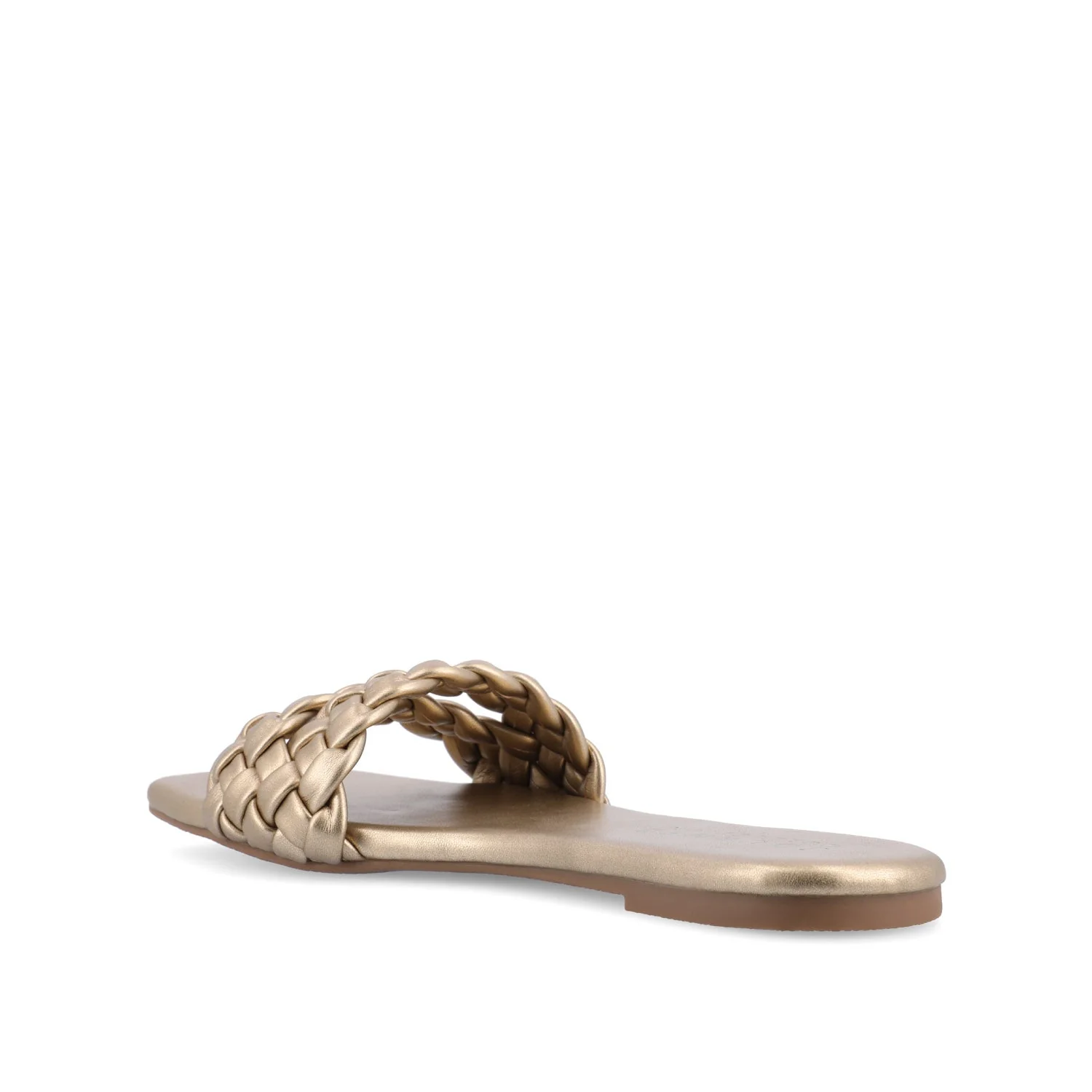SAWYERR SLIDE SANDALS IN STATEMENT - Gold - Image 4