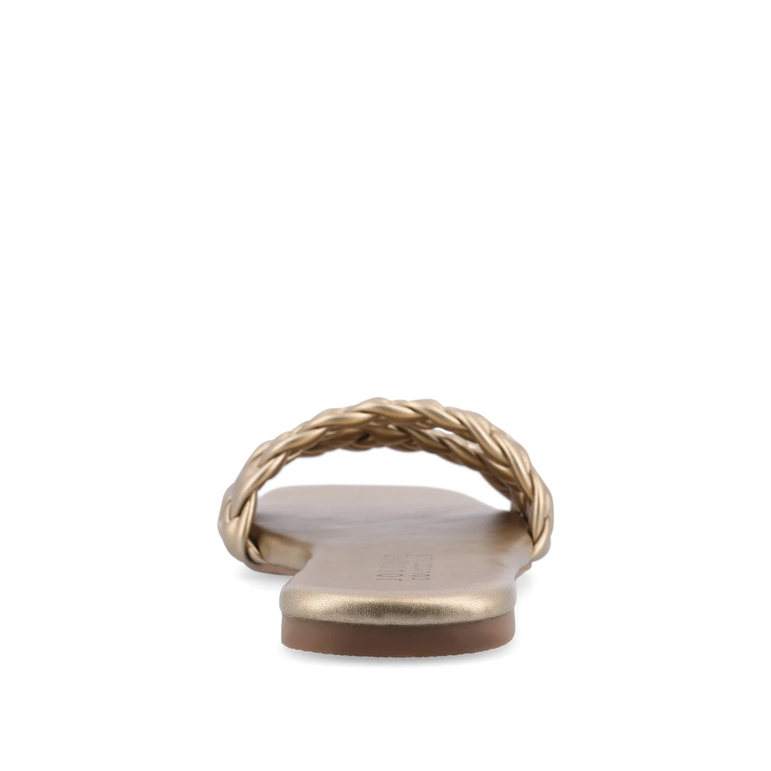 SAWYERR SLIDE SANDALS IN STATEMENT - Gold - Image 7