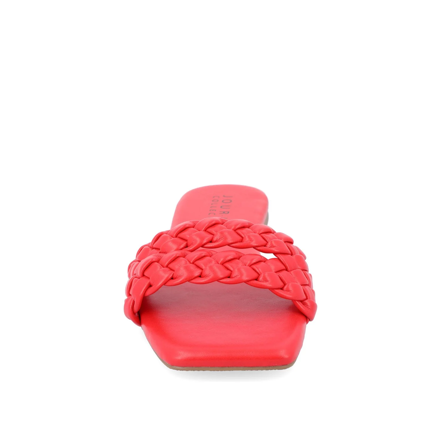 SAWYERR SLIDE SANDALS IN STATEMENT - Red - Image 5