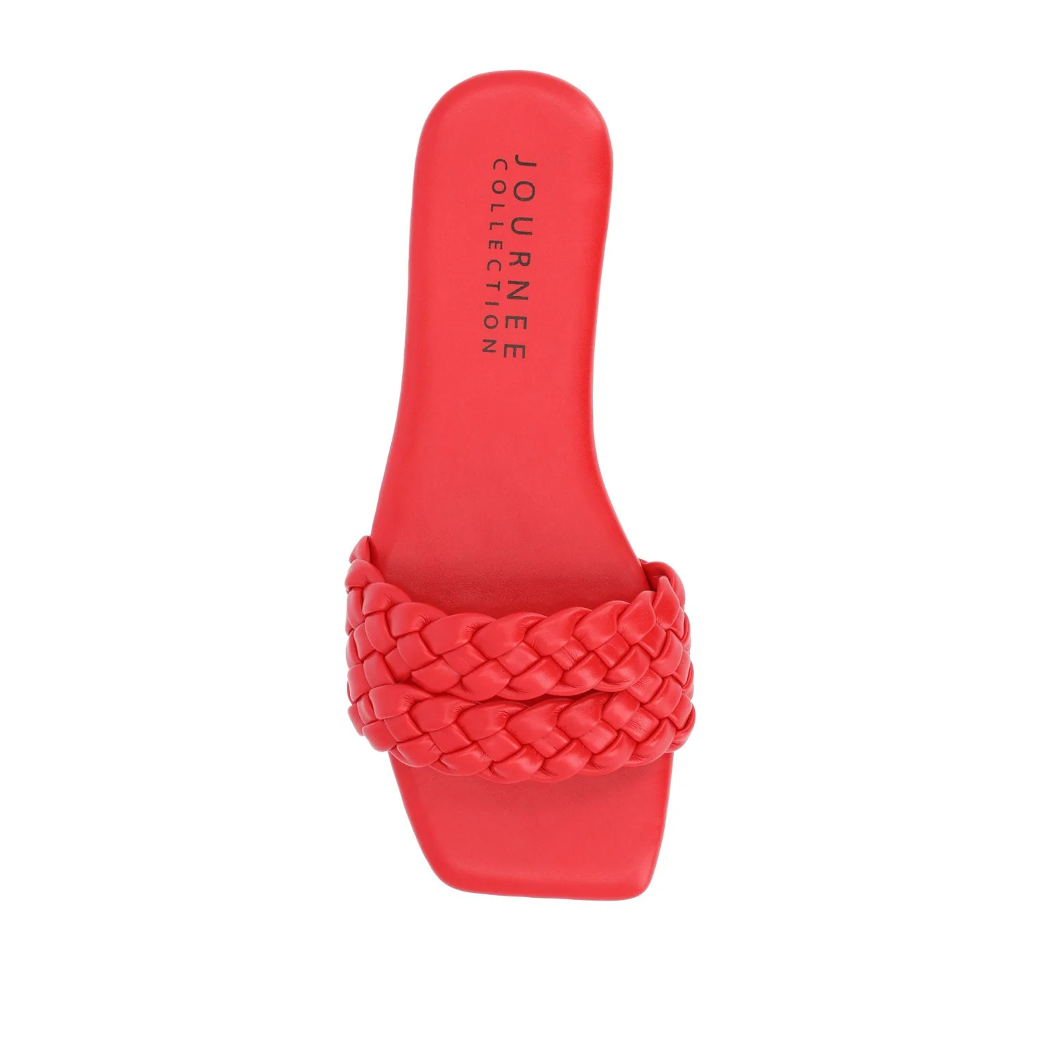 SAWYERR SLIDE SANDALS IN STATEMENT - Red - Image 6