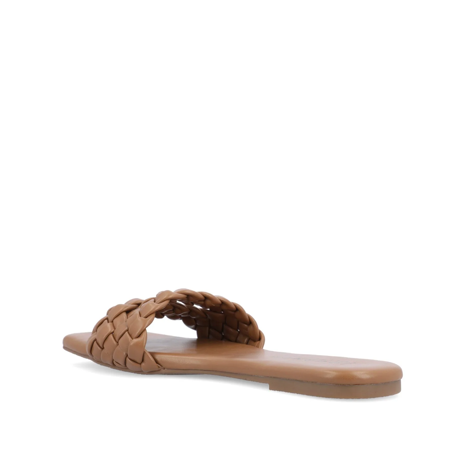 SAWYERR STATEMENT SLIDE SANDALS IN WIDE - Brown - Image 4