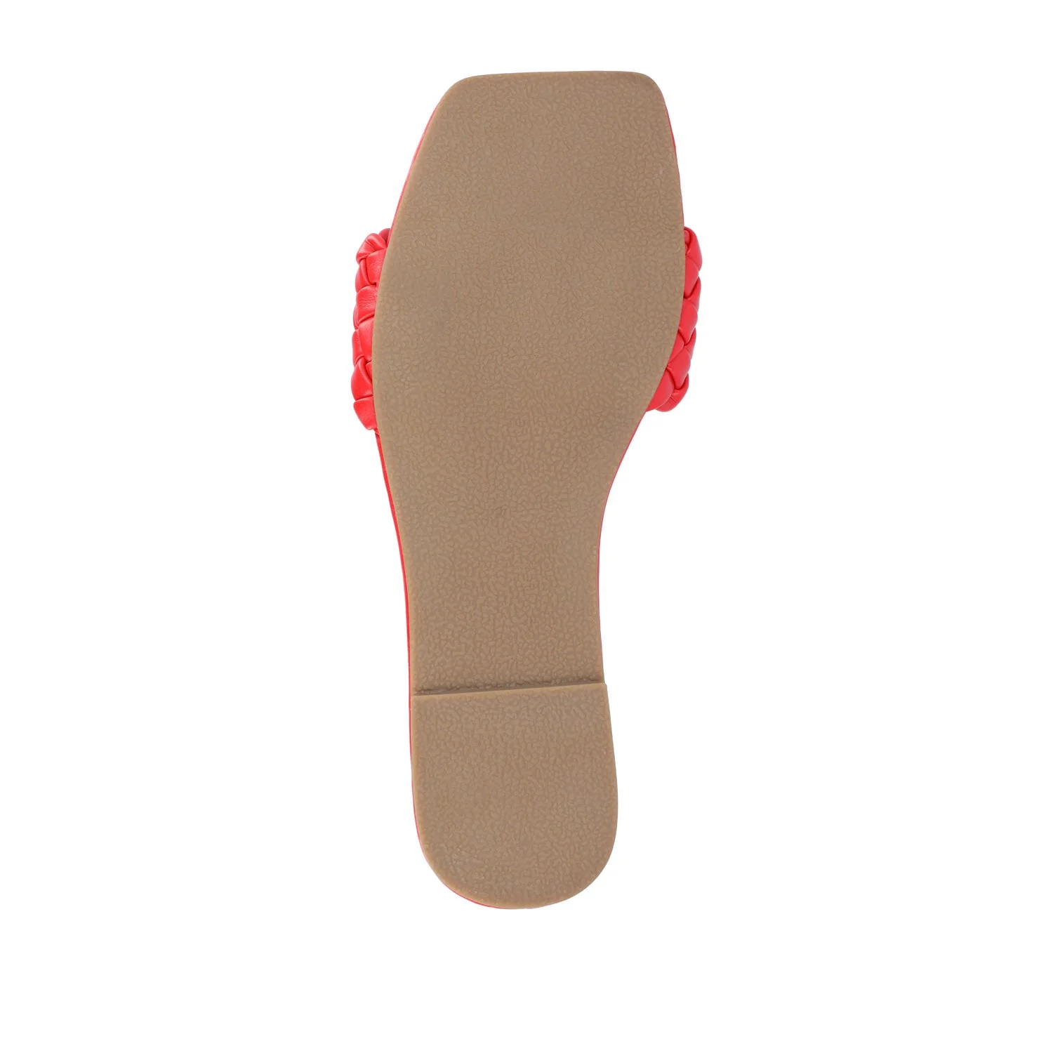 SAWYERR STATEMENT SLIDE SANDALS IN WIDE - Red - Image 8